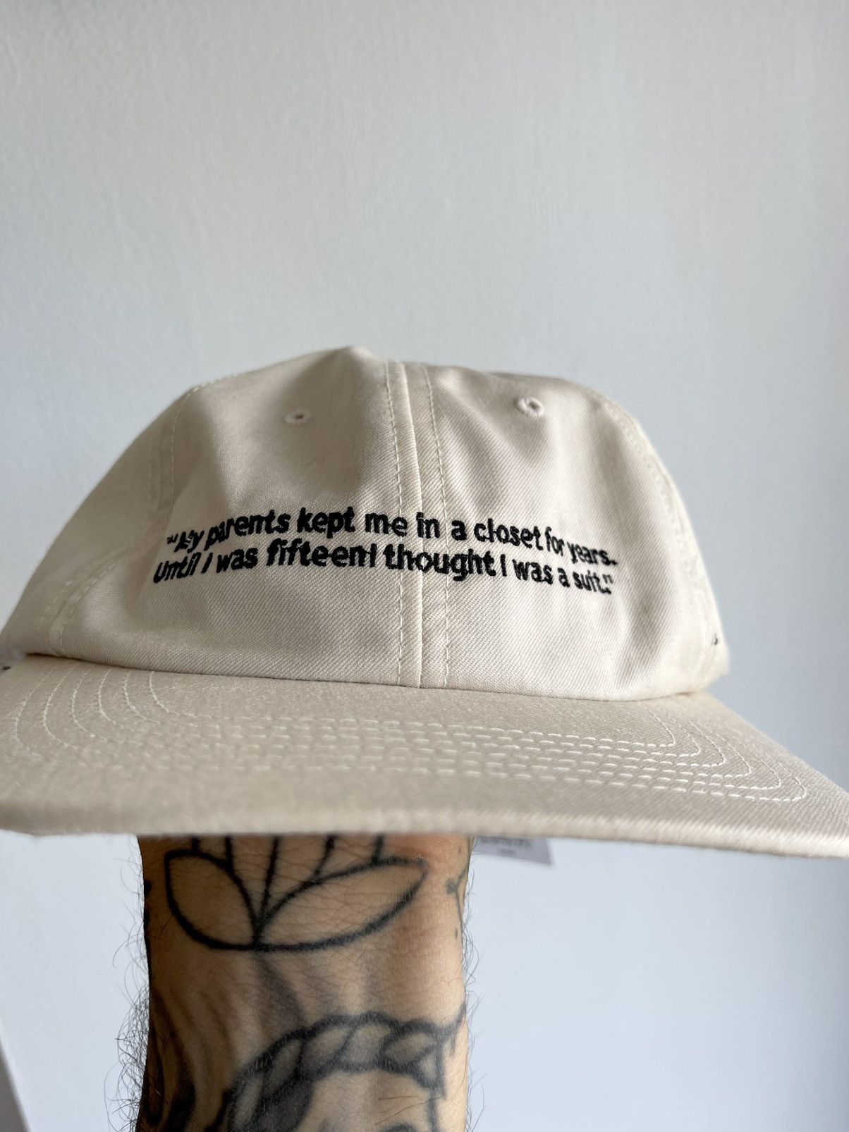 Enfants Riches Deprimes ERD Richard Prince Quote Hat Maxfield Exclusive Size ONE SIZE - 4 Thumbnail