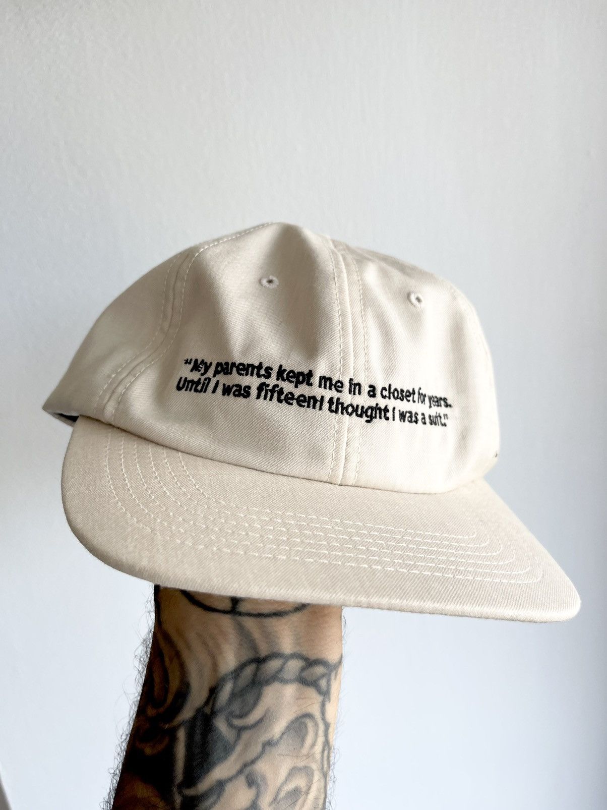 Enfants Riches Deprimes ERD Richard Prince Quote Hat Maxfield Exclusive Size ONE SIZE - 3 Thumbnail