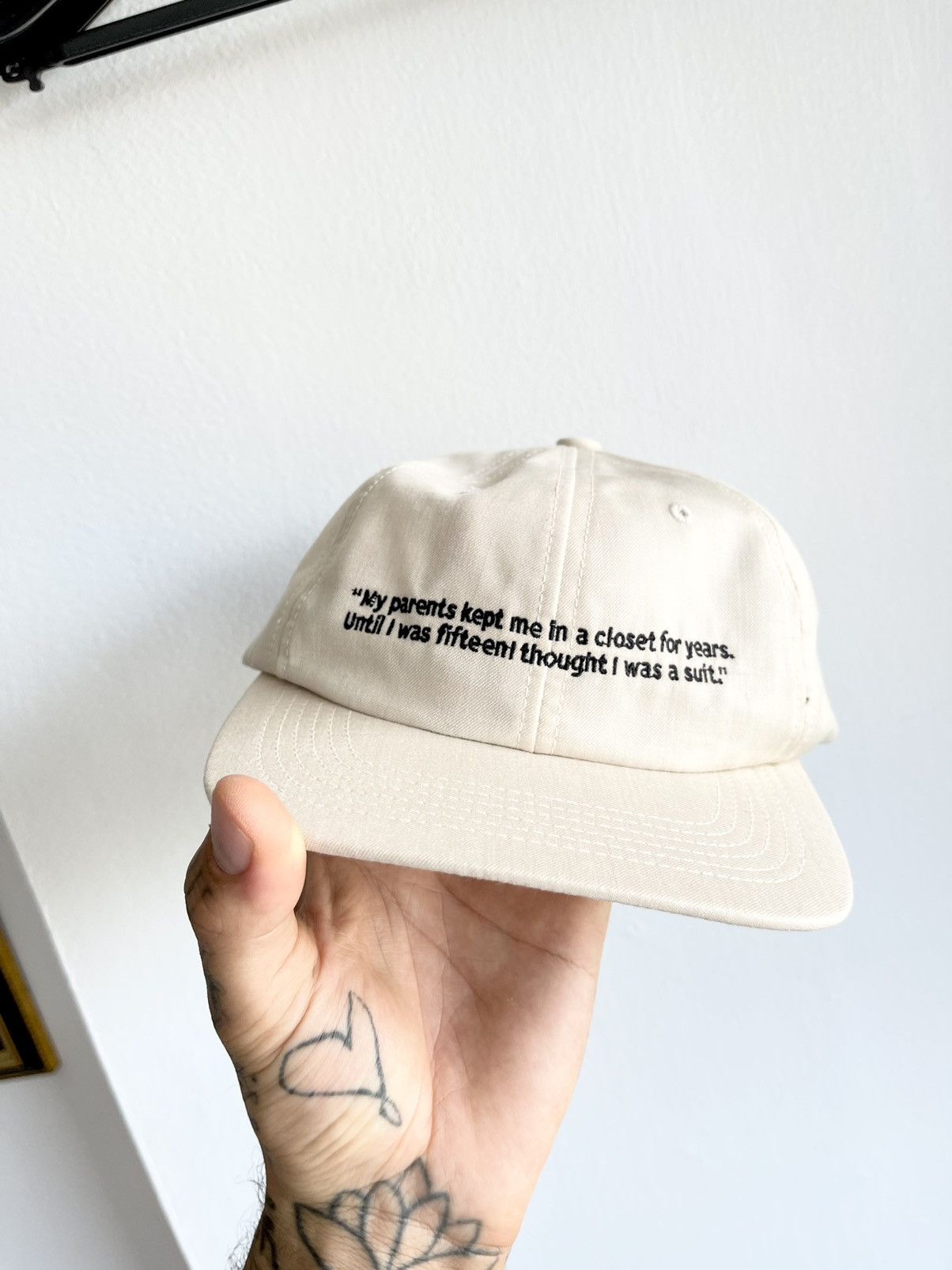 Enfants Riches Deprimes ERD Richard Prince Quote Hat Maxfield Exclusive Size ONE SIZE - 12 Thumbnail