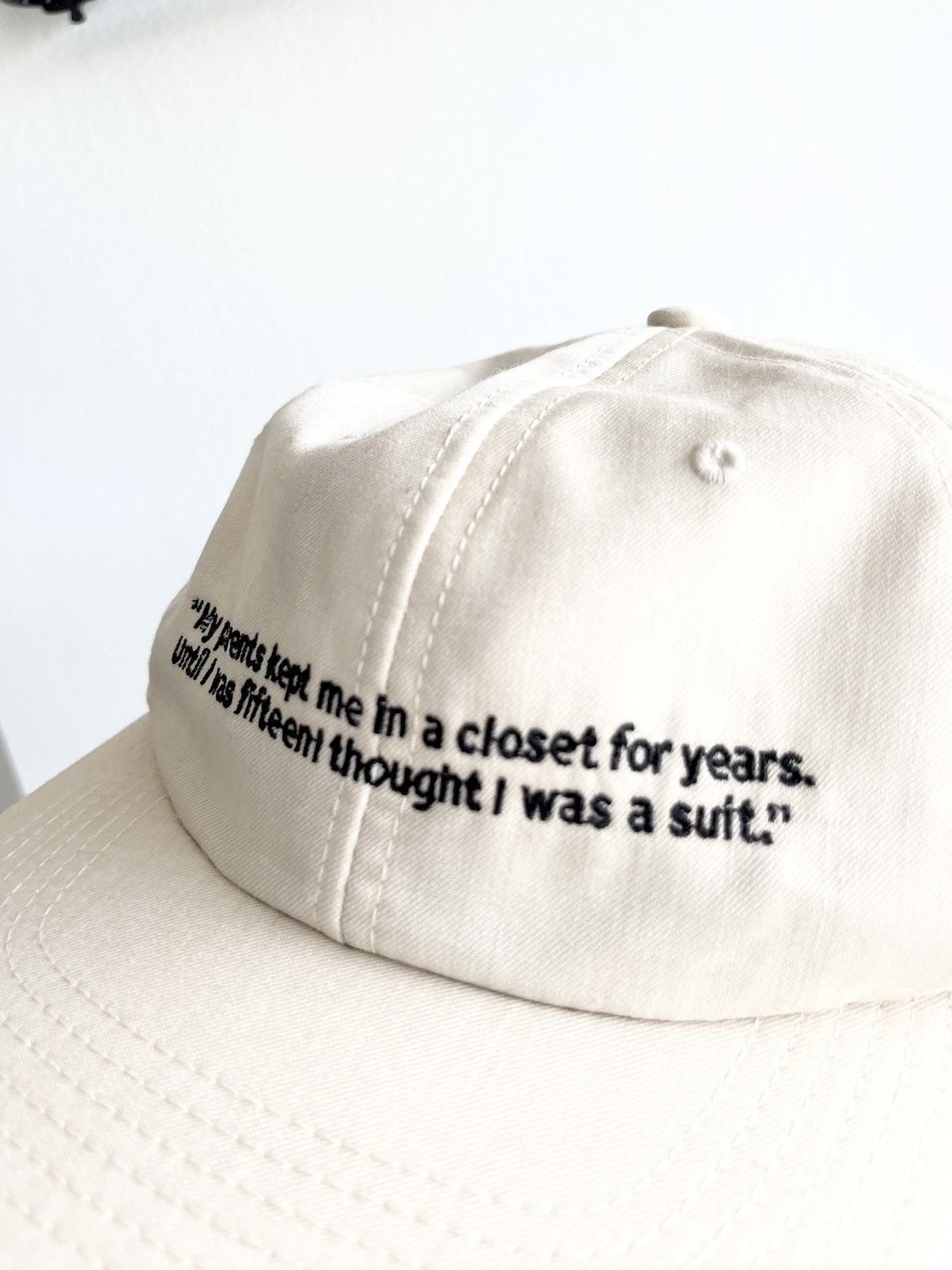 Enfants Riches Deprimes ERD Richard Prince Quote Hat Maxfield Exclusive Size ONE SIZE - 1 Thumbnail