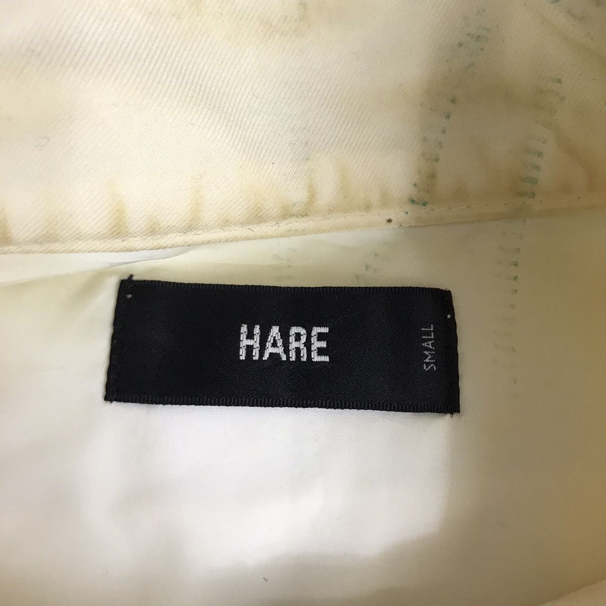 HARE HARE Japanese Brand Beige Half Zipper Sweatshirt Size US S / EU 44-46 / 1 - 4 Thumbnail