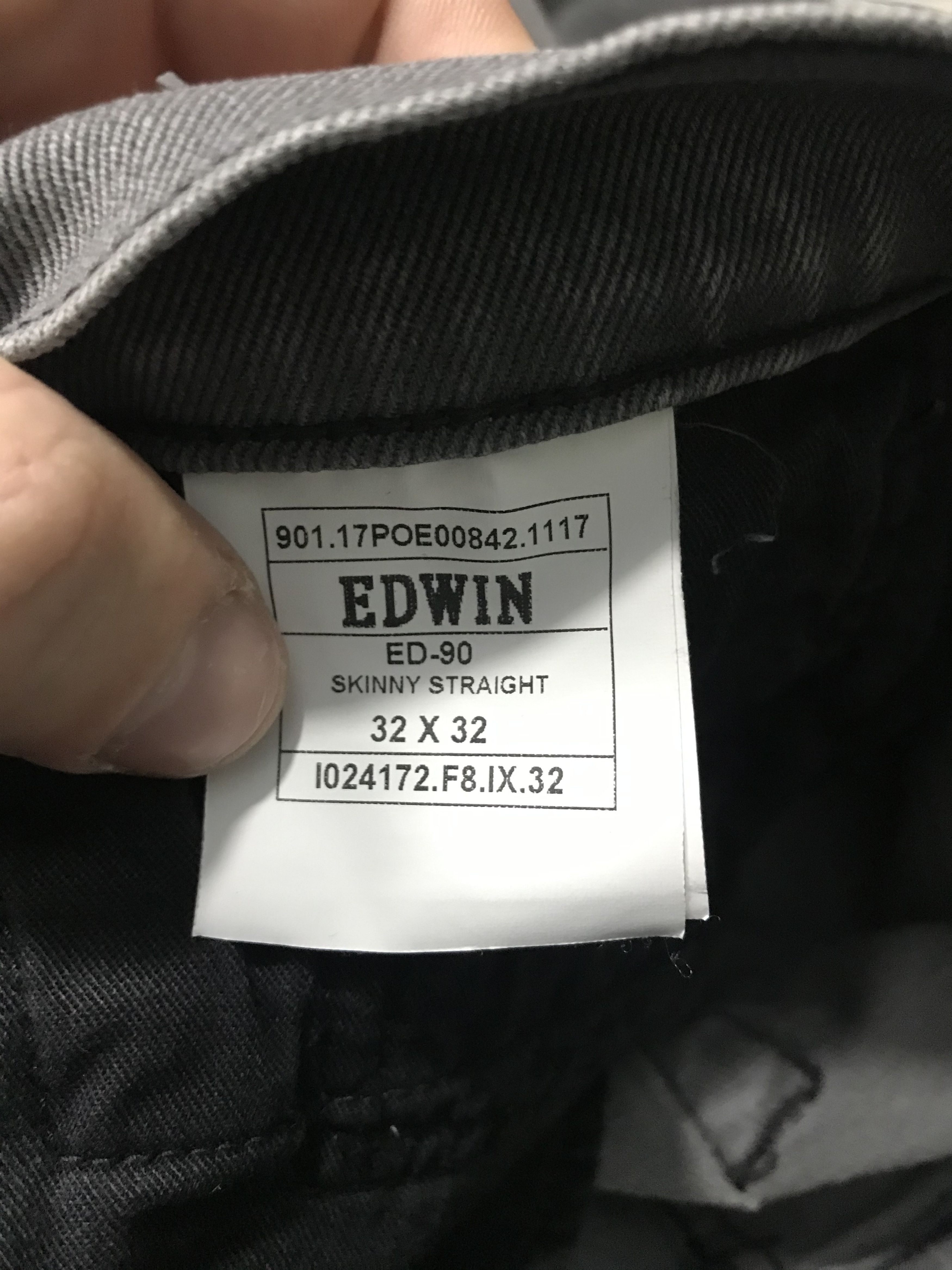 Edwin × Japanese Brand Edwin Mens Distressed Denim Pants Jeans Slim Fit Size US 32 / EU 48 - 8 Thumbnail