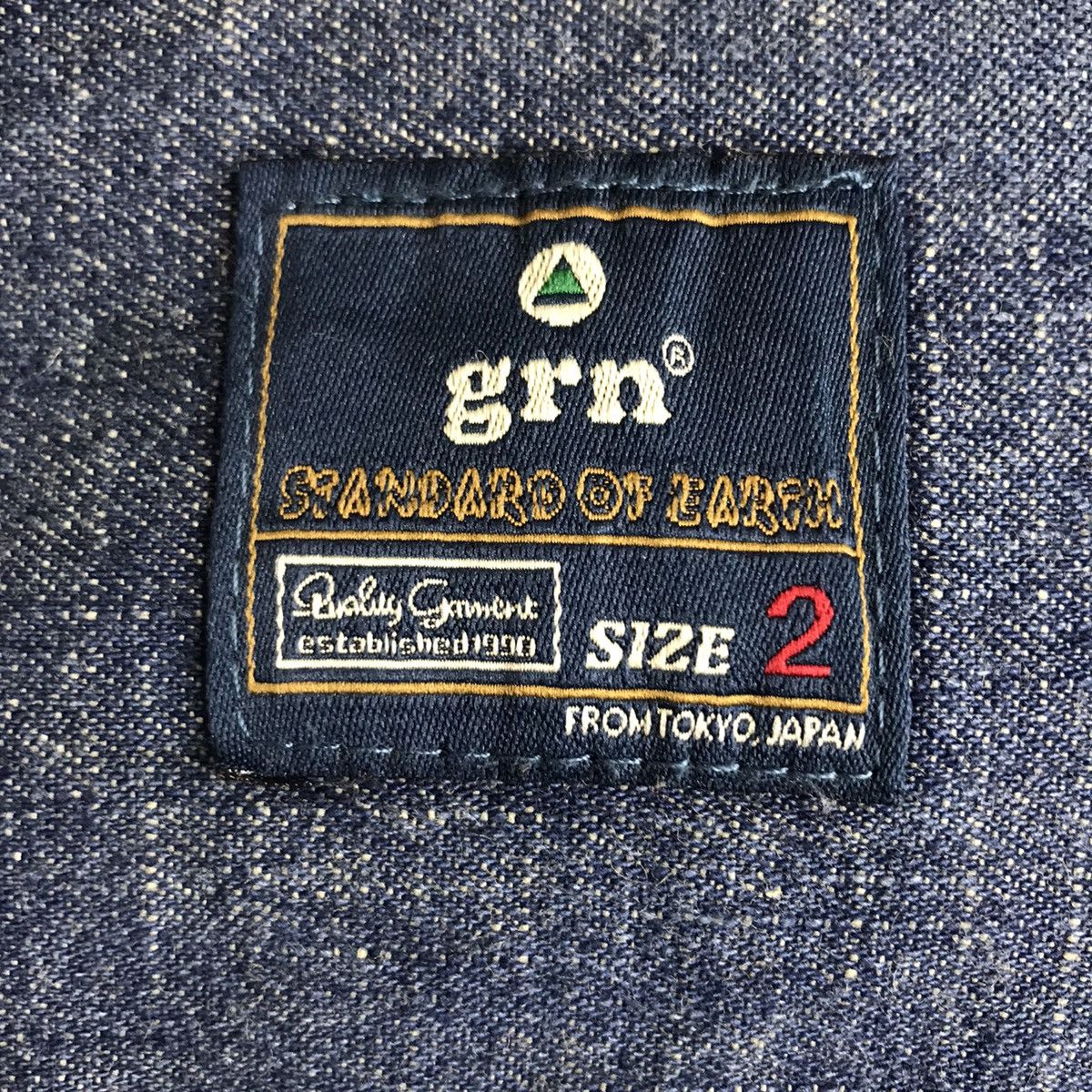 GRN GRN STANDARD OF EARTH Japanese Brand Denim Jeans Sweater Size US M / EU 48-50 / 2 - 4 Thumbnail