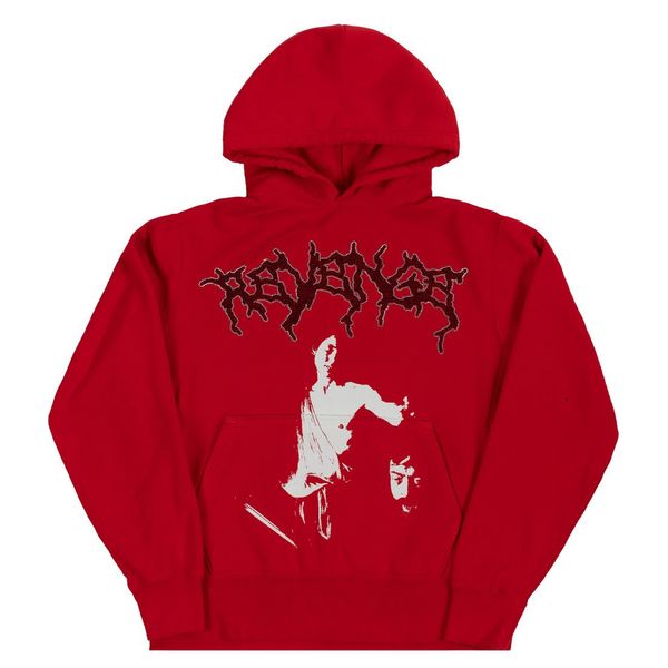 Revenge sales hoodie red