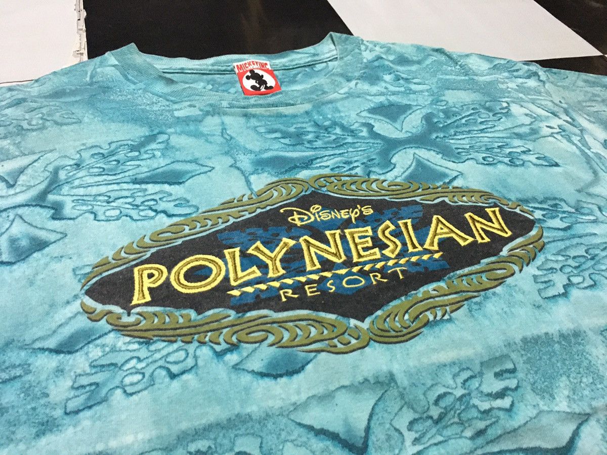 Cartoon Network × Disney × Vintage Vintage Disney Polynesian Resort Shirt 90s All overprinted Size US L / EU 52-54 / 3 - 1 Thumbnail