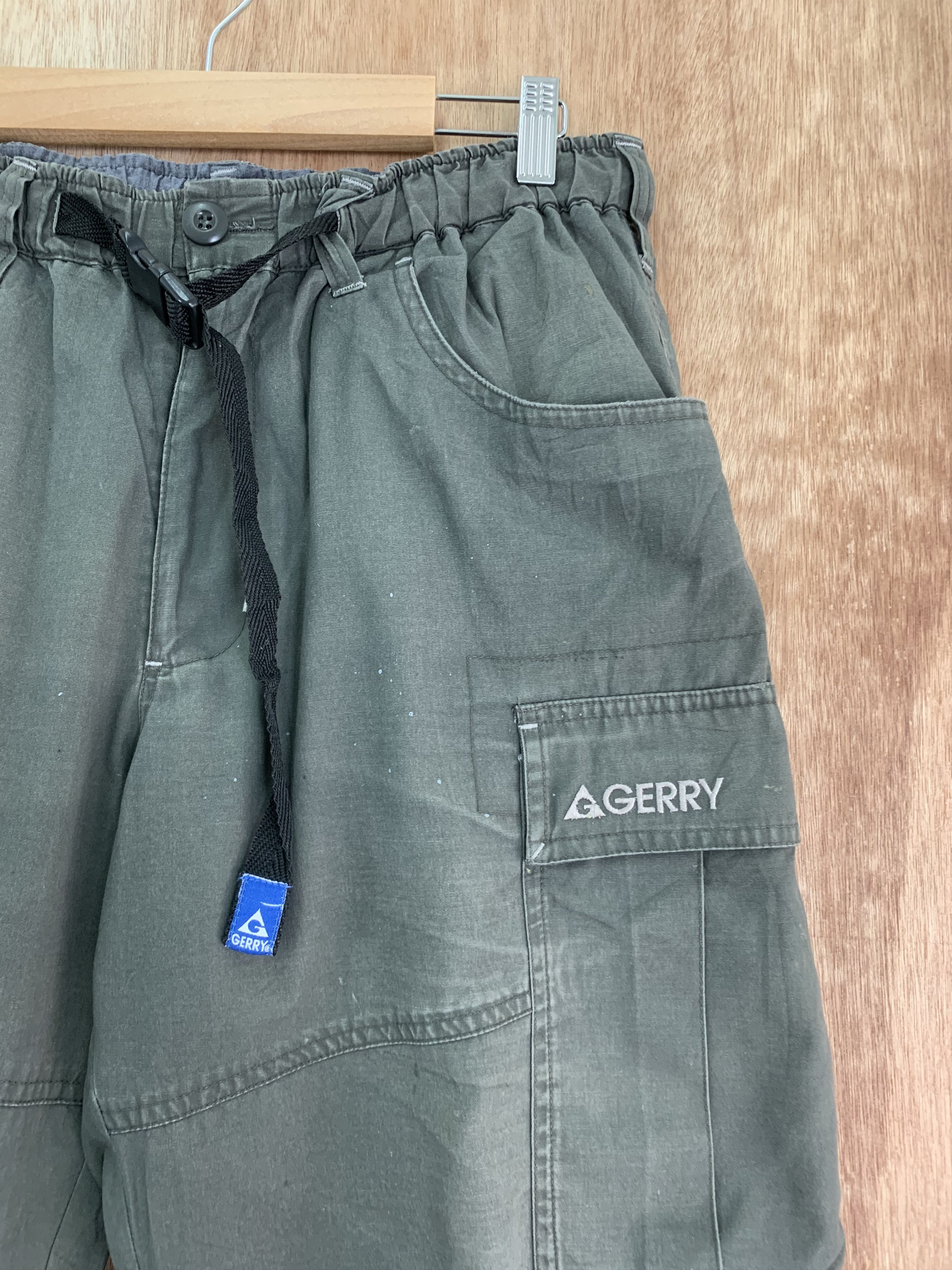 Japanese Brand Cargo Pants Gerry Outdoor Style Vtg Multipocket Streetwear Size US 29 - 5 Thumbnail