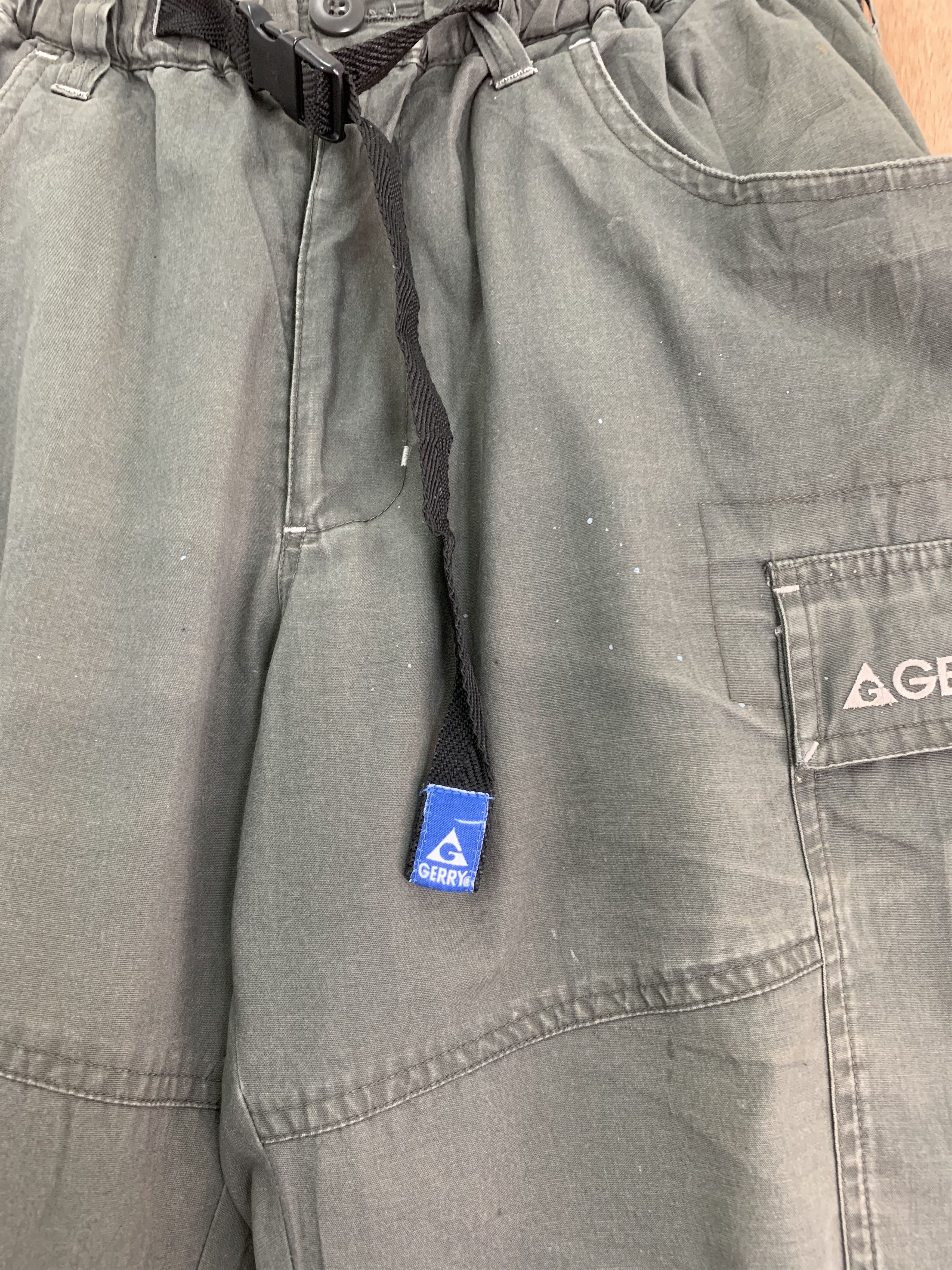 Japanese Brand Cargo Pants Gerry Outdoor Style Vtg Multipocket Streetwear Size US 29 - 9 Thumbnail