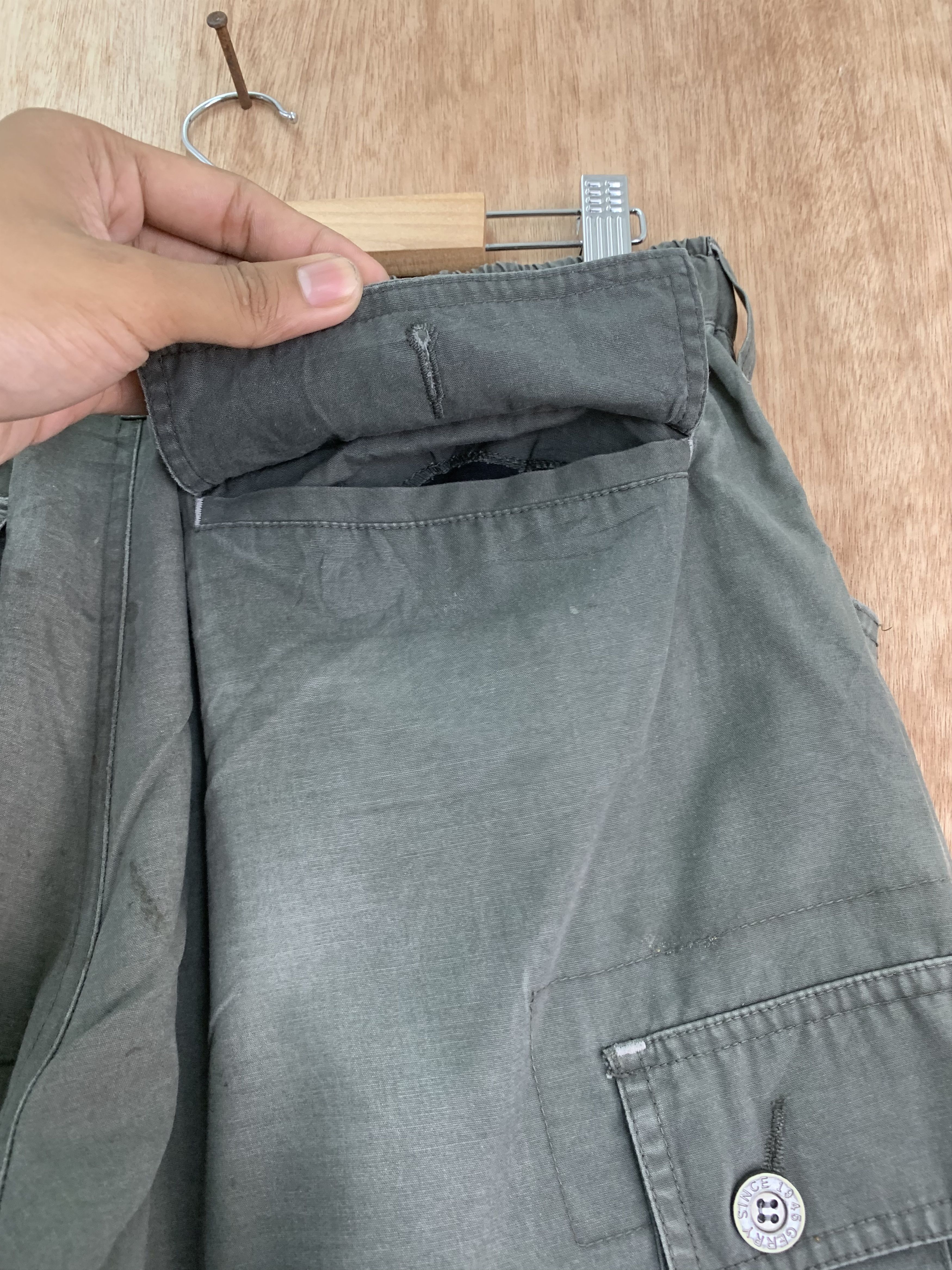 Japanese Brand Cargo Pants Gerry Outdoor Style Vtg Multipocket Streetwear Size US 29 - 15 Thumbnail