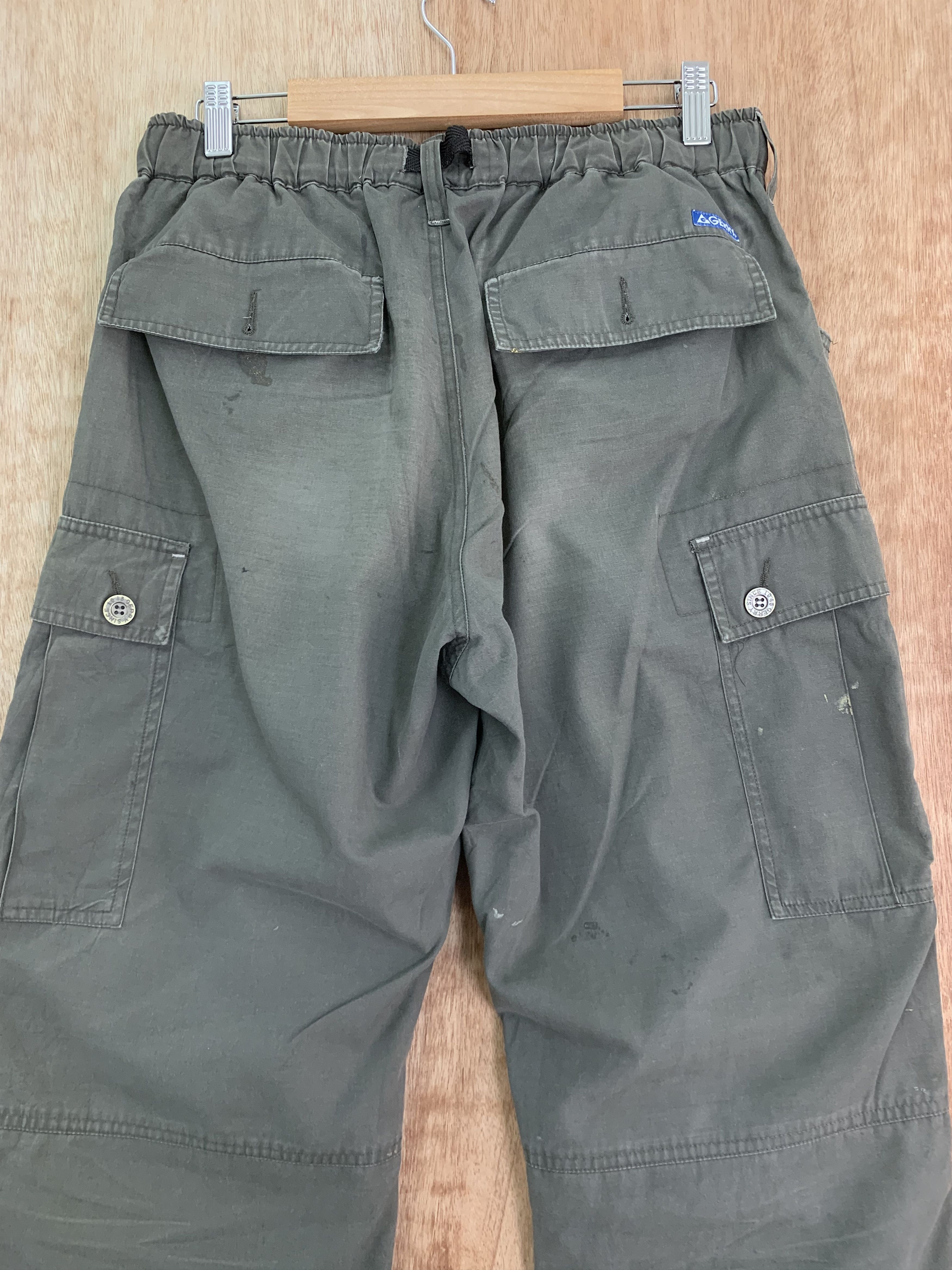 Japanese Brand Cargo Pants Gerry Outdoor Style Vtg Multipocket Streetwear Size US 29 - 12 Thumbnail