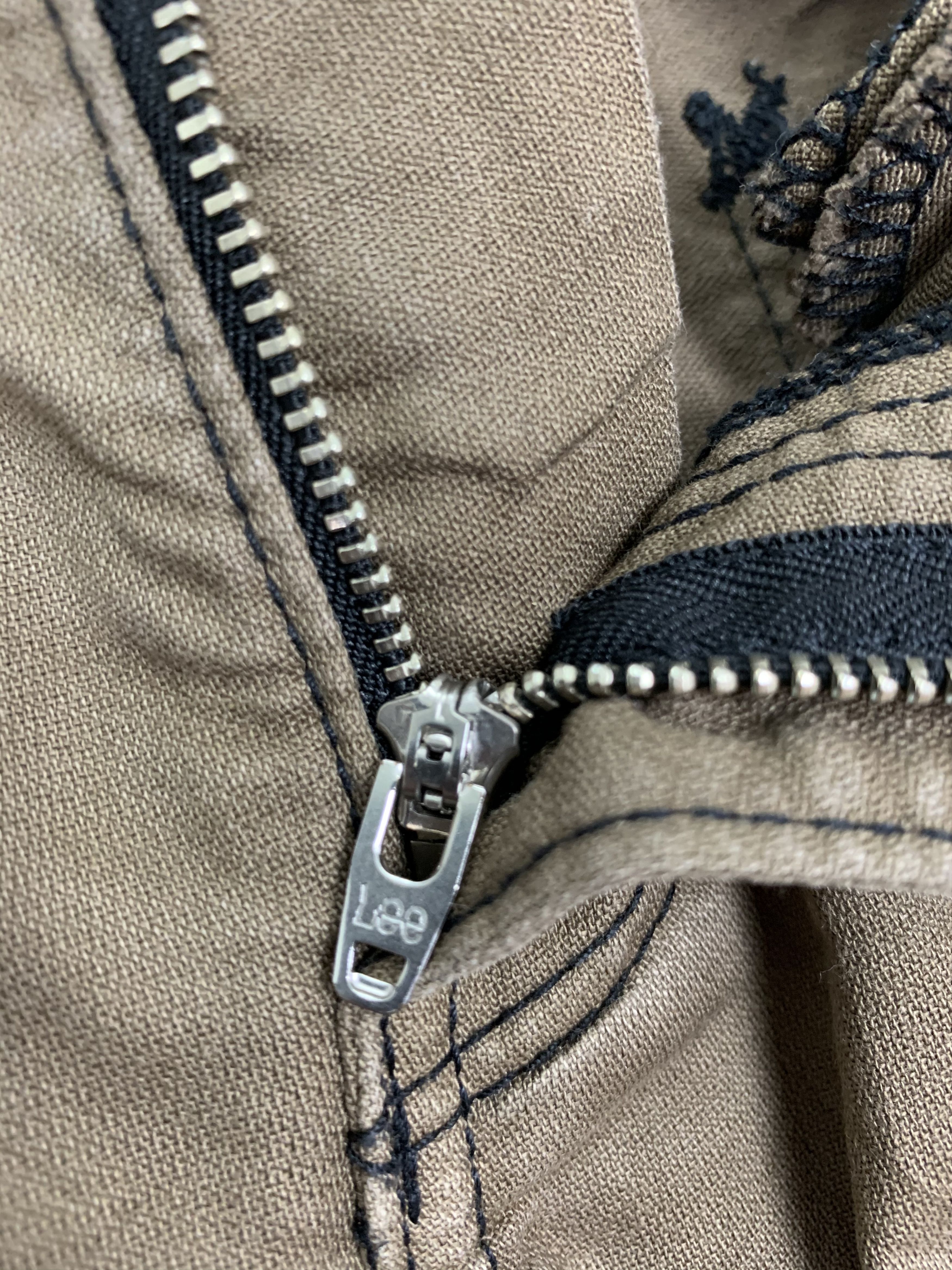 Japanese Brand Lee Riders Cargo Pants Multipocket buckle belt Streetwear Size US 31 - 12 Thumbnail