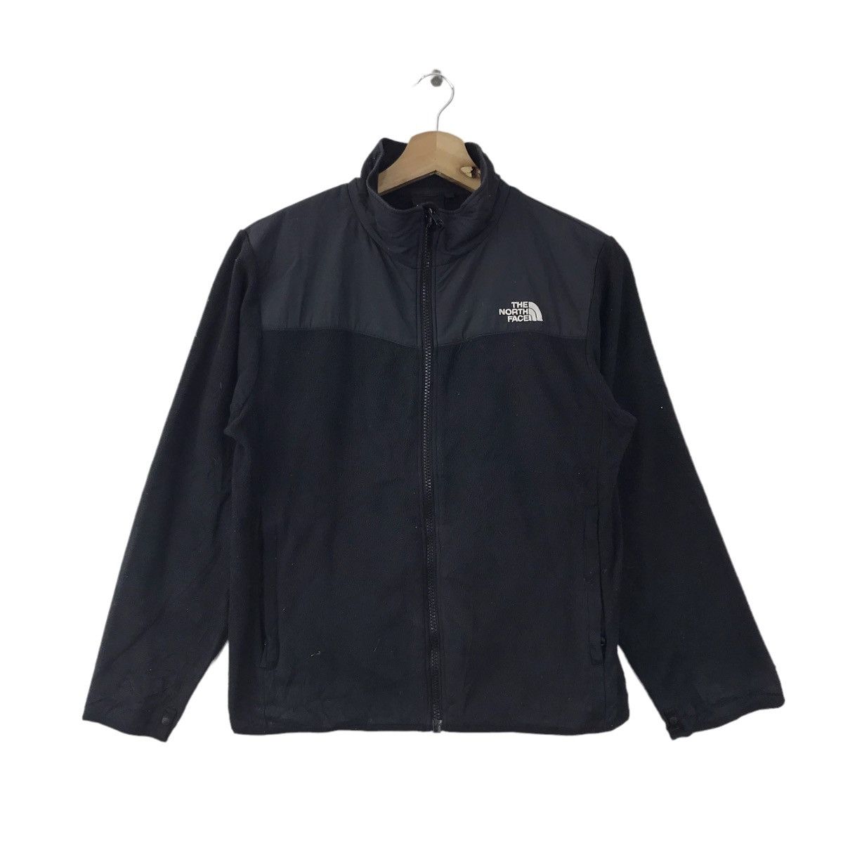 The North Face THE NORTH FACE Full Zipper Black Fleece Sweatshirt Size US S / EU 44-46 / 1 - 1 Thumbnail