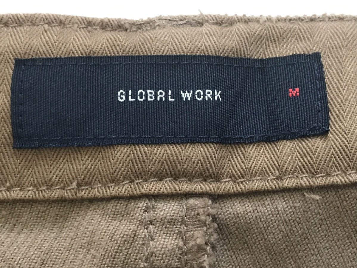 Designer × Global Work × Japanese Brand Rare Corduroy Multi Pocket Cargo Pants Size US 34 / EU 50 - 6 Thumbnail