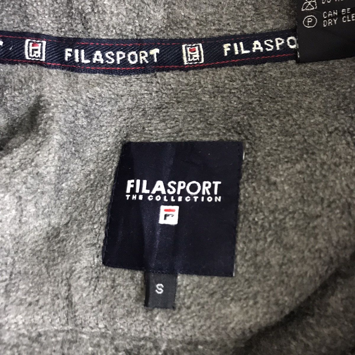 Fila FILASPORT THE COLLECTION Half Zipper Fleece Grey Sweatshirt Size US S / EU 44-46 / 1 - 5 Thumbnail