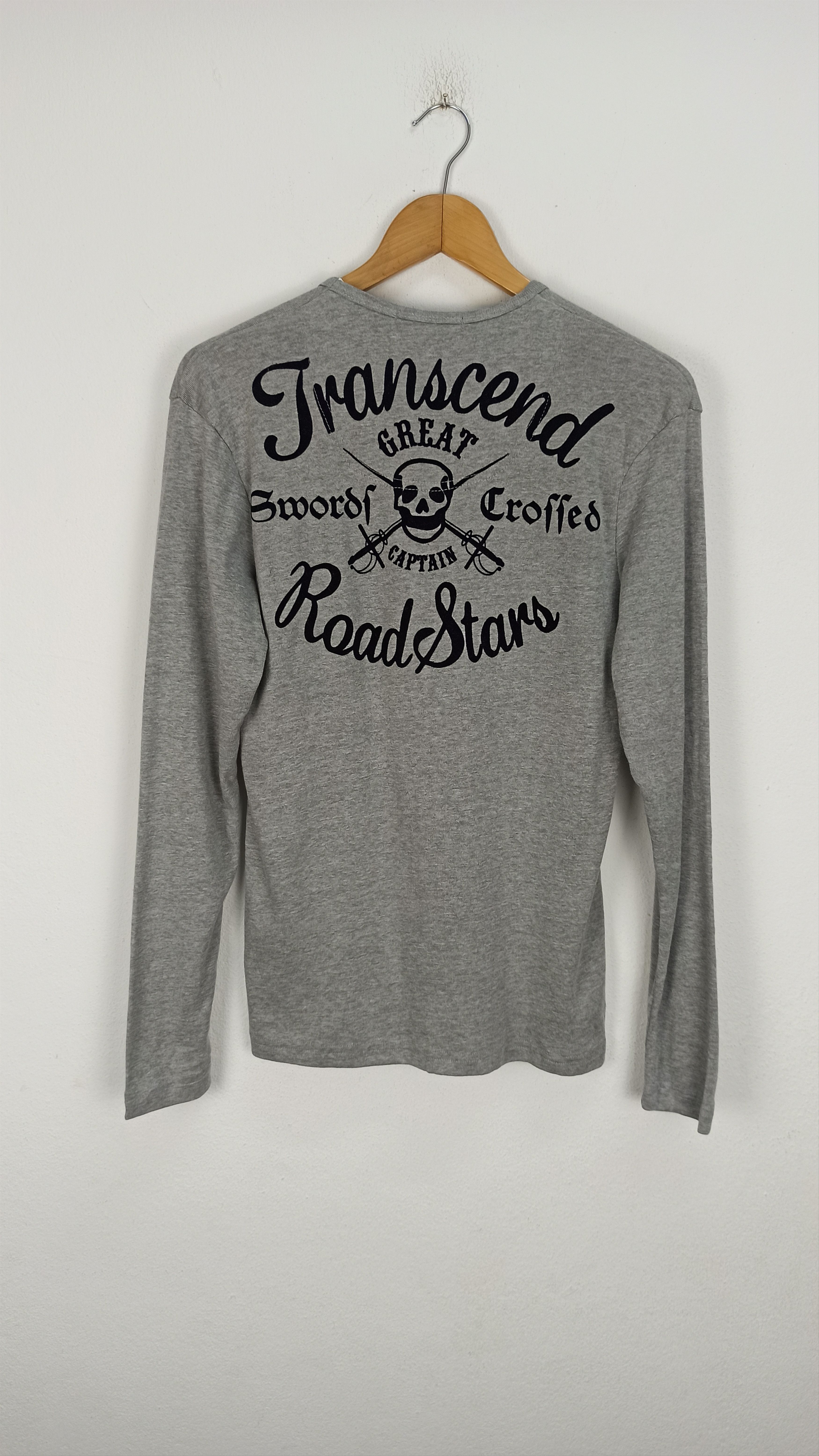 If Six Was Nine 🔥STEALS🔥 Japanese Skull V-Neck Long Sleeve If Six Was Nine Size US S / EU 44-46 / 1 - 1 Thumbnail