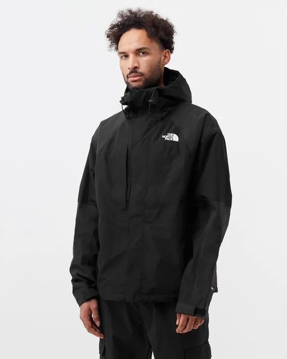 The North Face Hardshell Quest Black Jacket Hooded Zipper
