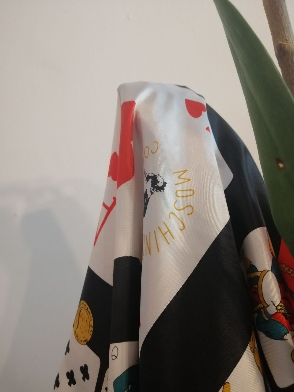 Moschino Moschino Joker Card Scarf Size ONE SIZE - 9 Thumbnail
