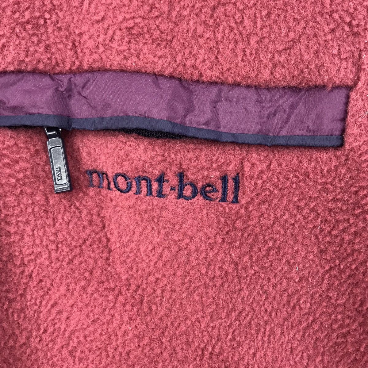 Montbell MONTBELL Pink Fleece Sweater Japanese Hiking Clothing Size US L / EU 52-54 / 3 - 3 Thumbnail