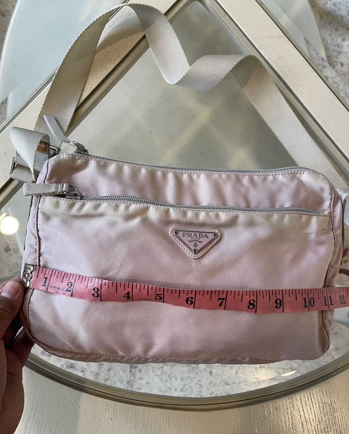Prada PRADA BABY PINK SHOULDER BAG Size ONE SIZE - 13 Thumbnail