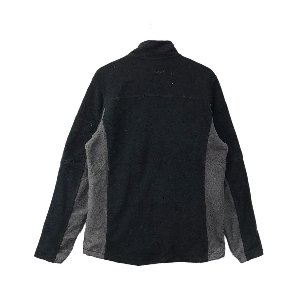 Camel CAMEL Black Grey Fleece Full Zipper Sweater Size US L / EU 52-54 / 3 - 9 Thumbnail