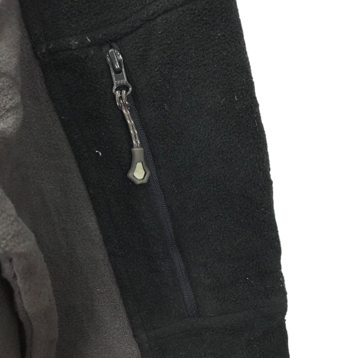 Camel CAMEL Black Grey Fleece Full Zipper Sweater Size US L / EU 52-54 / 3 - 5 Thumbnail