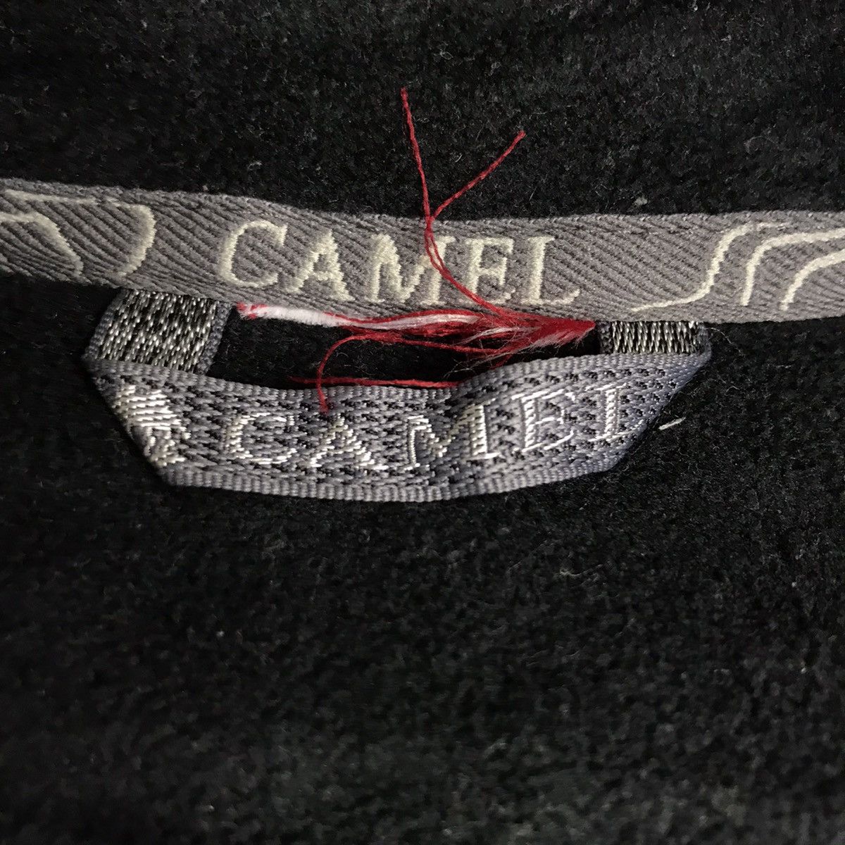 Camel CAMEL Black Grey Fleece Full Zipper Sweater Size US L / EU 52-54 / 3 - 6 Thumbnail
