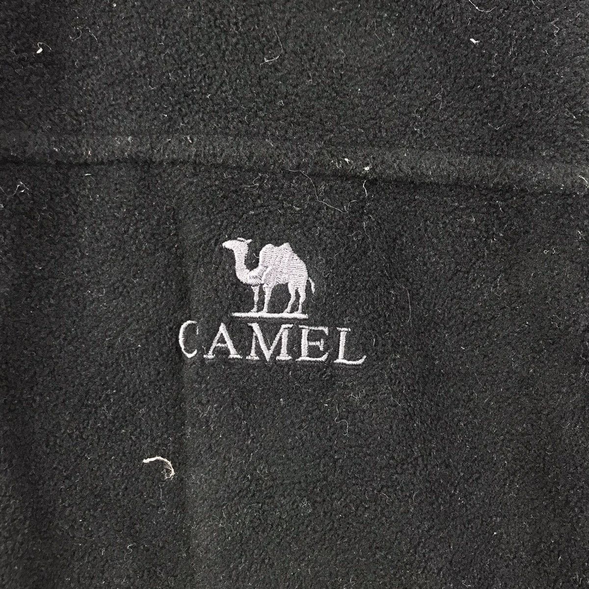 Camel CAMEL Black Grey Fleece Full Zipper Sweater Size US L / EU 52-54 / 3 - 3 Thumbnail