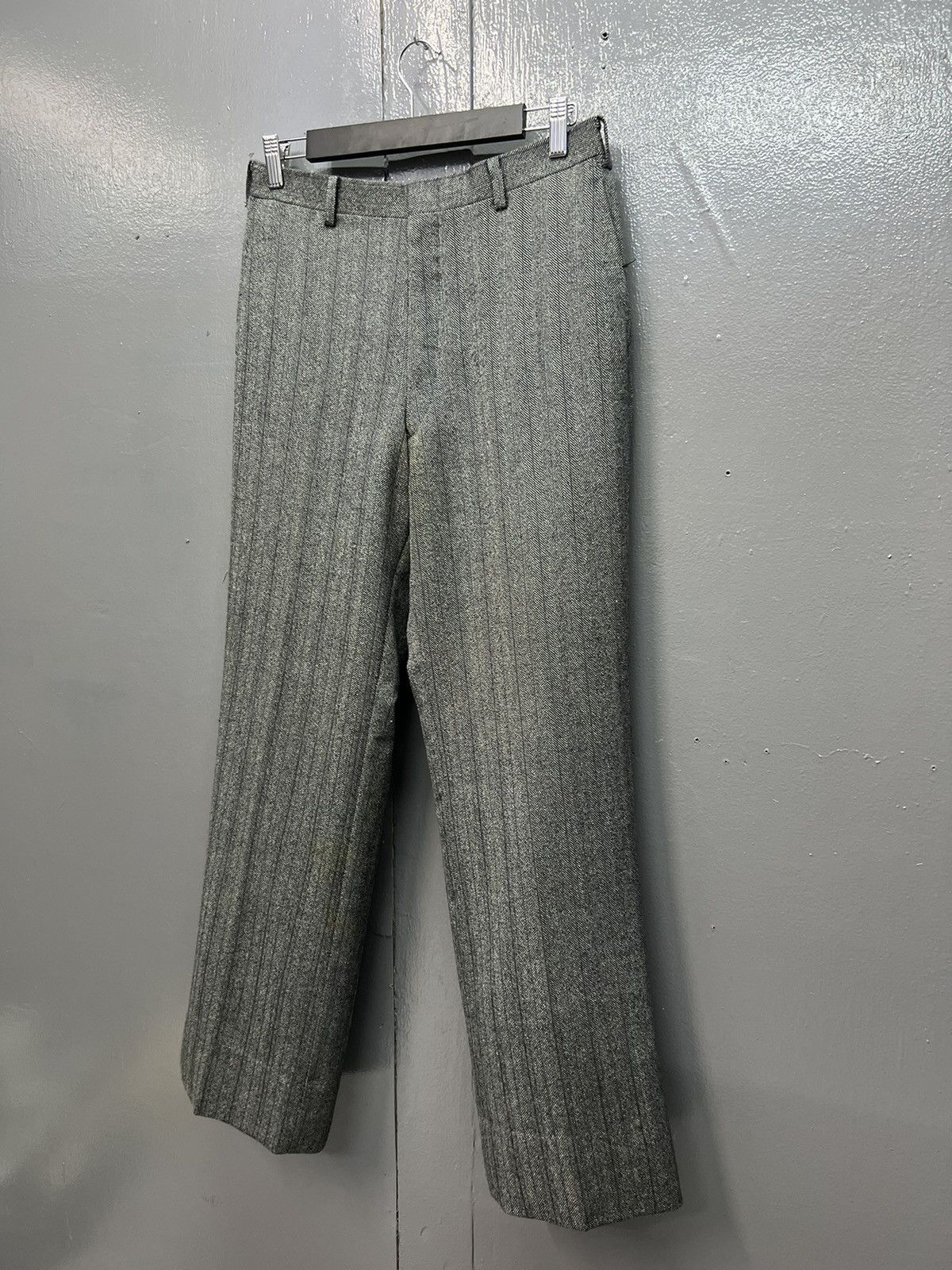 Burberry BURBERRY FISHBONE DESIGN PANTS SIZE 28 Size US 28 / EU 44 - 3 Thumbnail