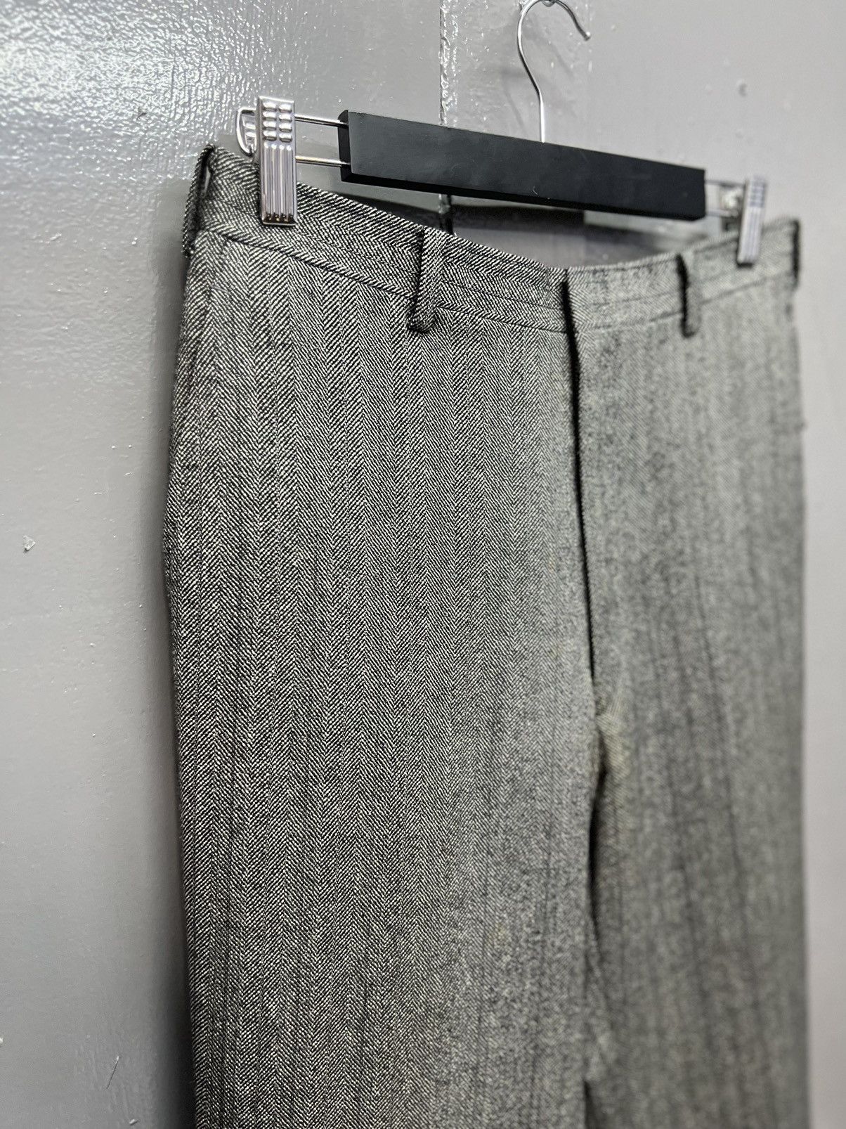 Burberry BURBERRY FISHBONE DESIGN PANTS SIZE 28 Size US 28 / EU 44 - 4 Thumbnail
