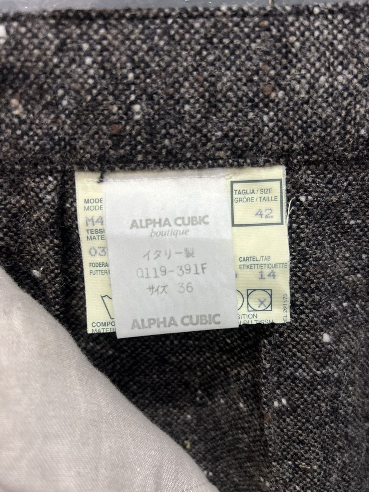 Japanese Brand STEALS🔥ALPHA CUBIC WOOL GALAXY PANTS SIZE 26 Size US 26 / EU 42 - 12 Thumbnail