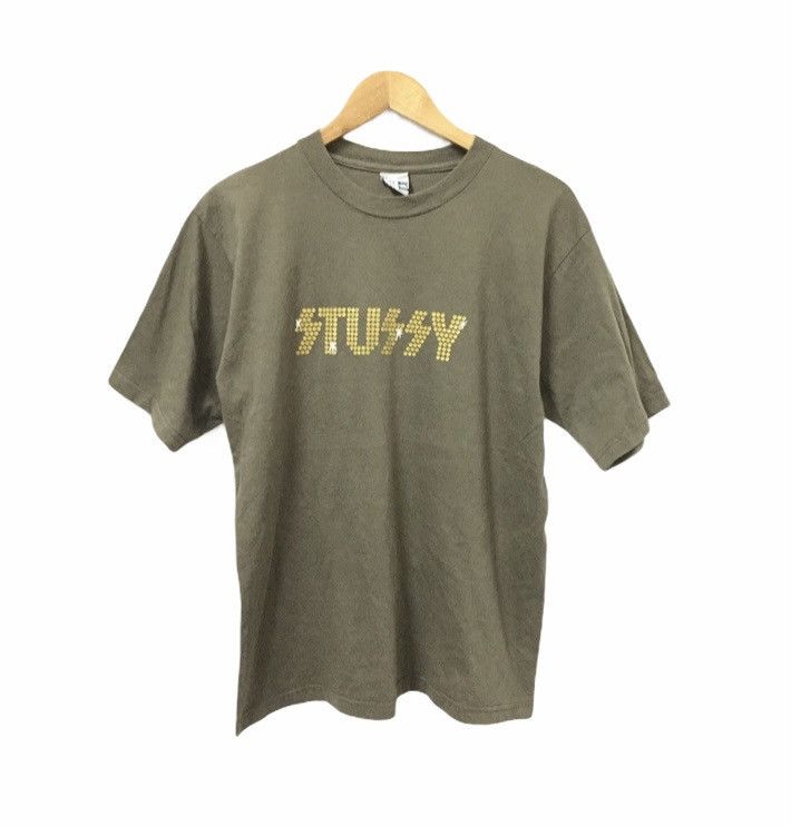 Stussy 2002 KISS Iron on Gold logo tee RARE Size US L / EU 52-54 / 3 - 2 Thumbnail