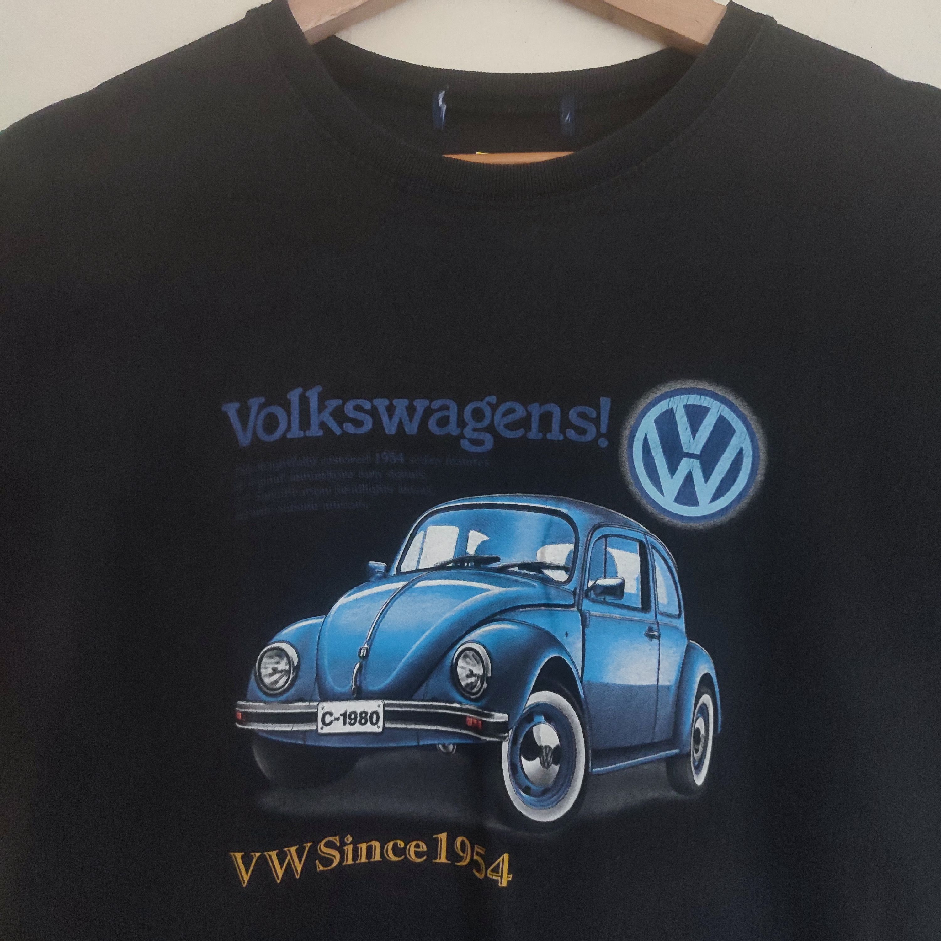 Vintage Volkswagen VW since 1954 racing Tshirt Size US L / EU 52-54 / 3 - 2 Thumbnail