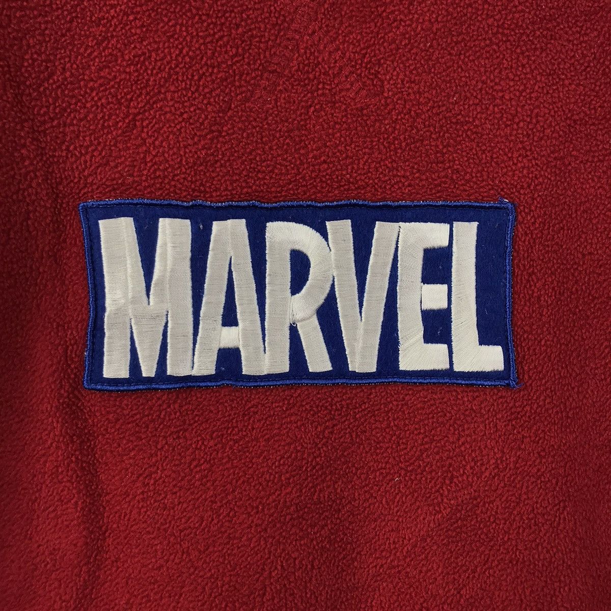 Marvel Comics MARVEL Embrodered Logo Design Fleece Red Sweatshirt Size US M / EU 48-50 / 2 - 3 Thumbnail