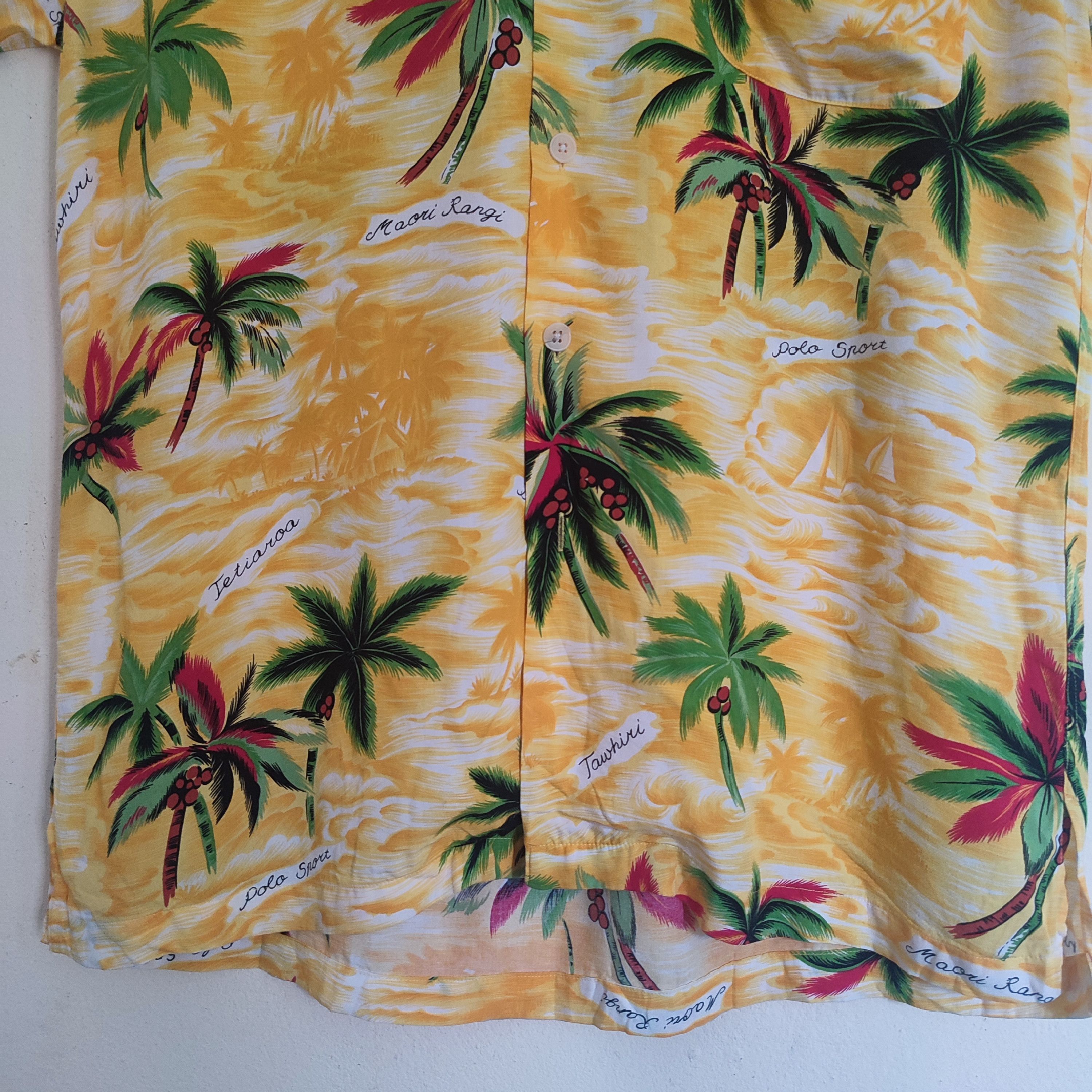 Polo Ralph Lauren × Vintage Summer Style POLO SPORTS Ralph Lauren Hawaiian Shirt Size US L / EU 52-54 / 3 - 2 Thumbnail