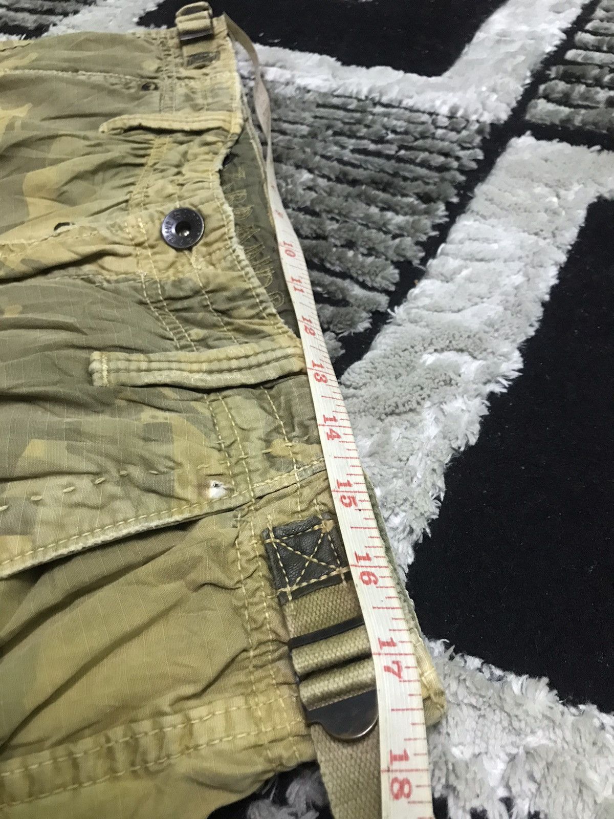 Japanese Brand × Vintage Vintage Army cargo pants Size US 34 / EU 50 - 12 Thumbnail