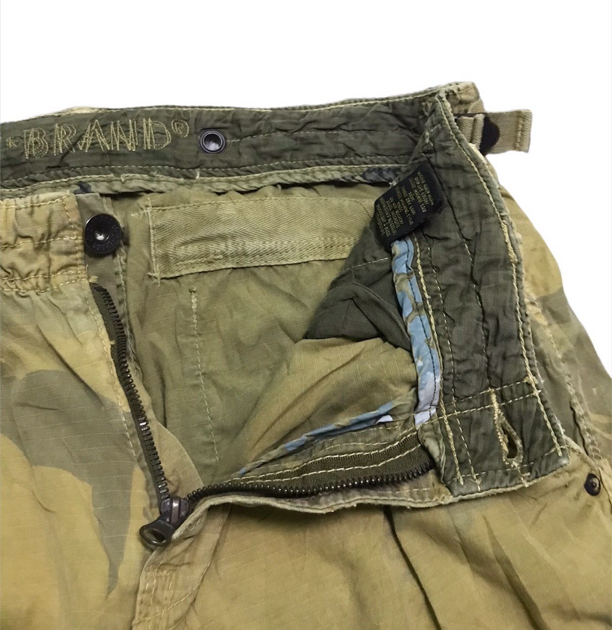 Japanese Brand × Vintage Vintage Army cargo pants Size US 34 / EU 50 - 2 Thumbnail