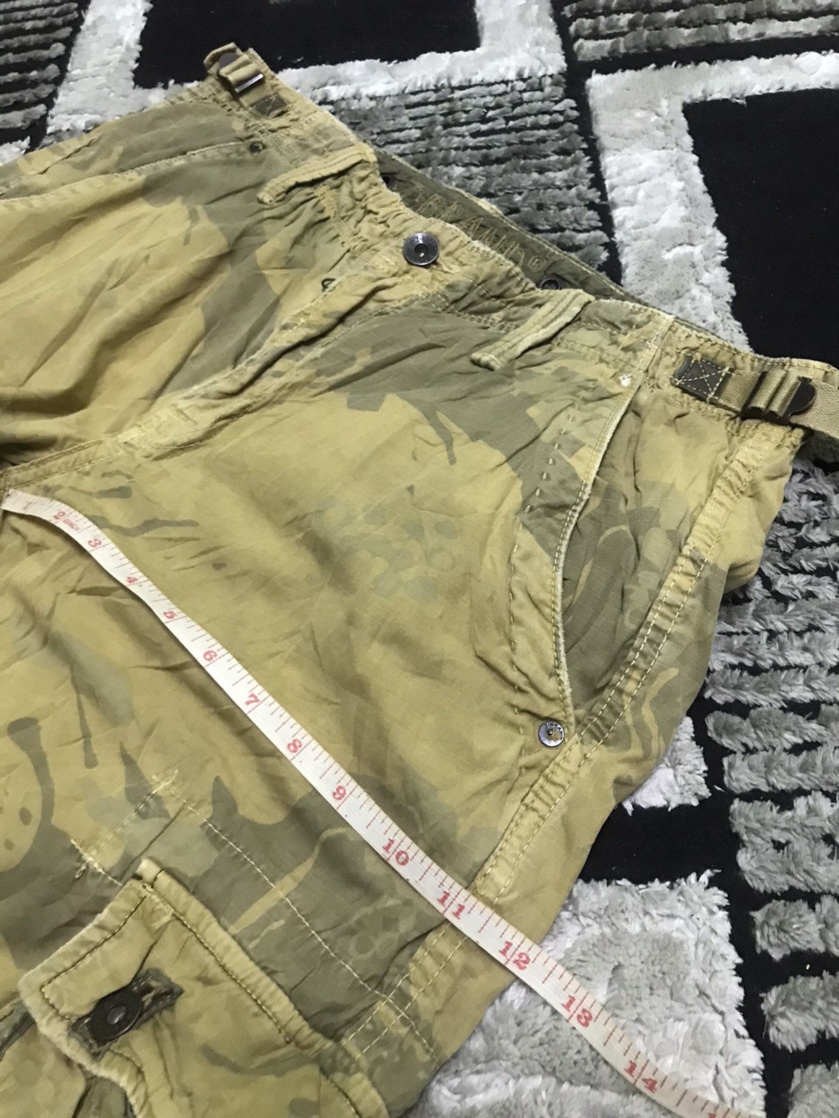 Japanese Brand × Vintage Vintage Army cargo pants Size US 34 / EU 50 - 14 Thumbnail