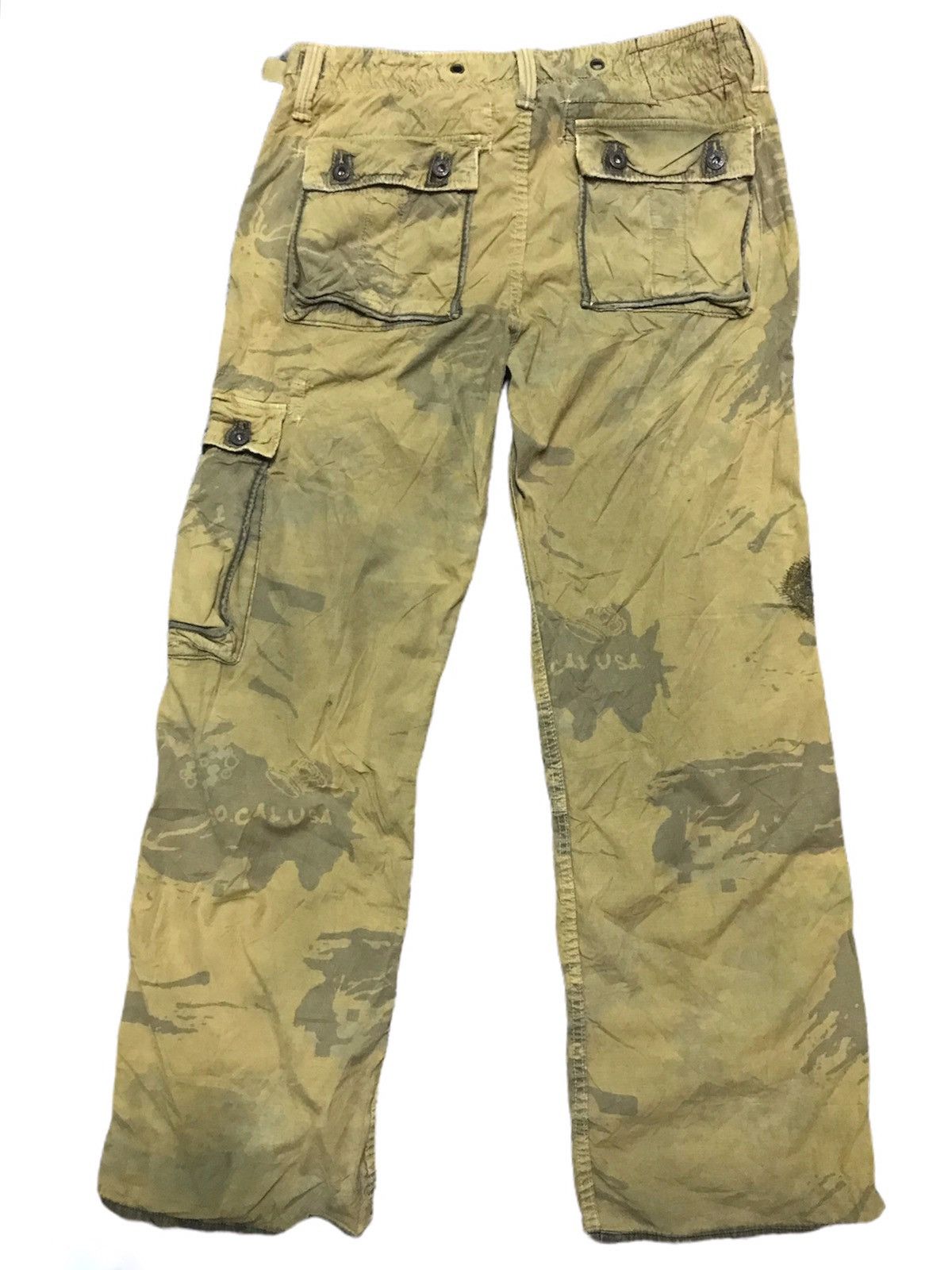 Japanese Brand × Vintage Vintage Army cargo pants Size US 34 / EU 50 - 8 Thumbnail