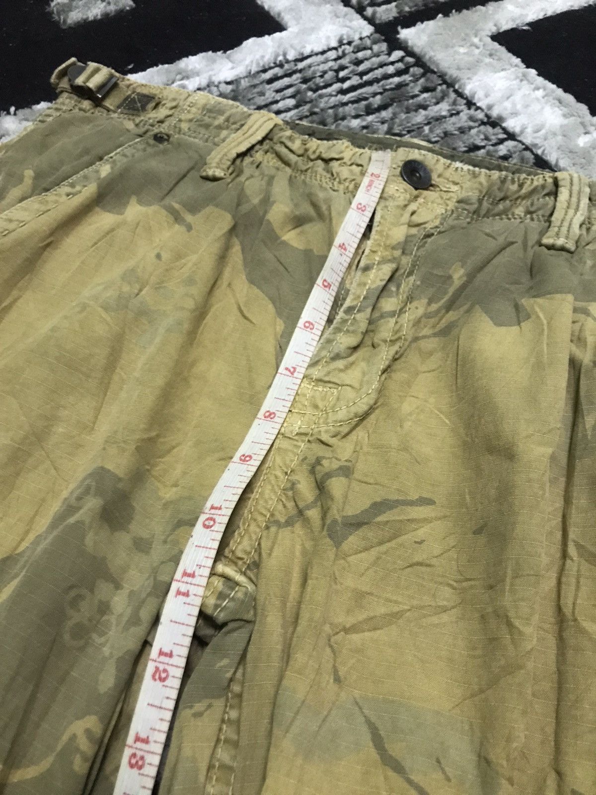 Japanese Brand × Vintage Vintage Army cargo pants Size US 34 / EU 50 - 13 Thumbnail