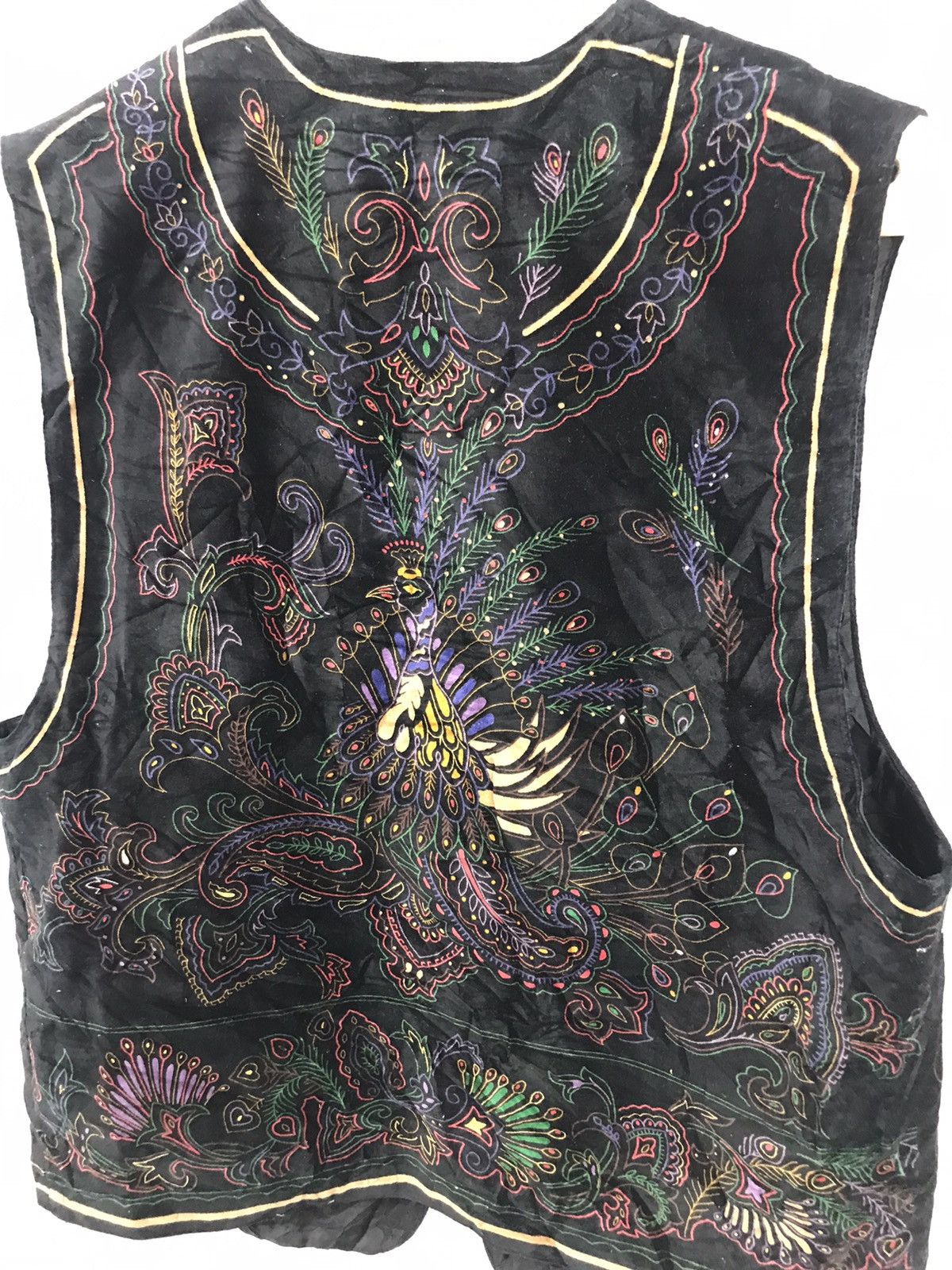 Japanese Brand Printed fullprint art vest button up Size US S / EU 44-46 / 1 - 4 Thumbnail
