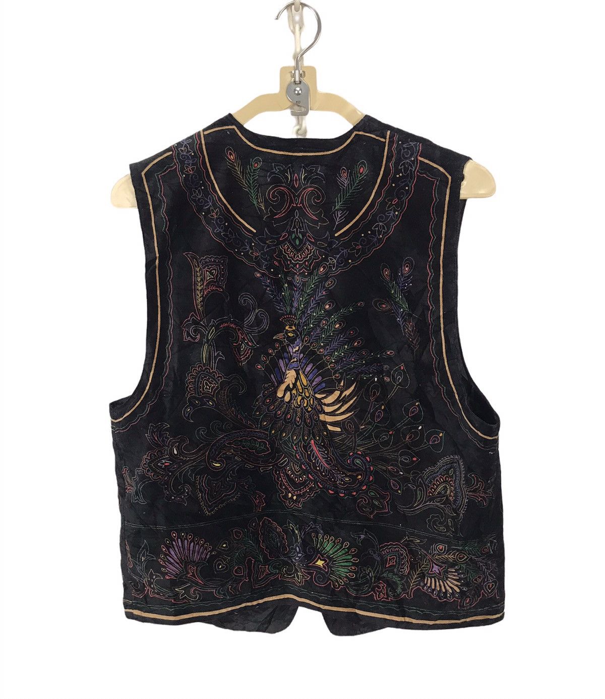 Japanese Brand Printed fullprint art vest button up Size US S / EU 44-46 / 1 - 2 Thumbnail