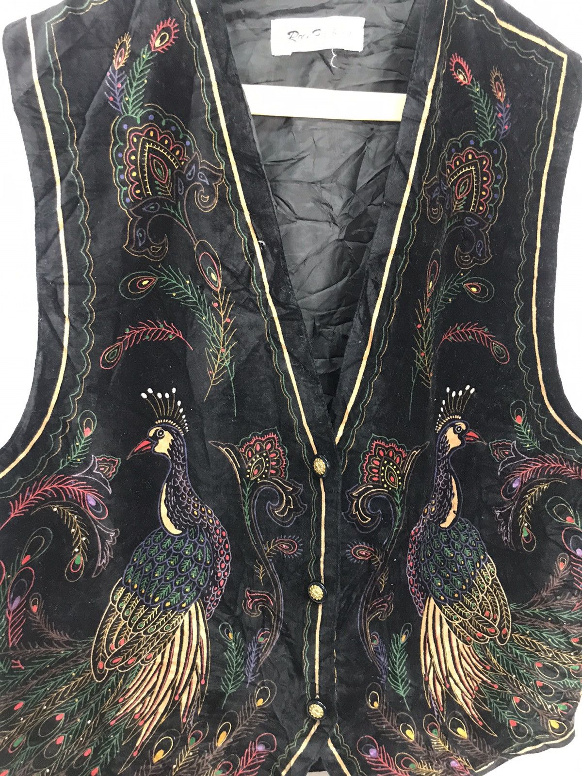 Japanese Brand Printed fullprint art vest button up Size US S / EU 44-46 / 1 - 3 Thumbnail