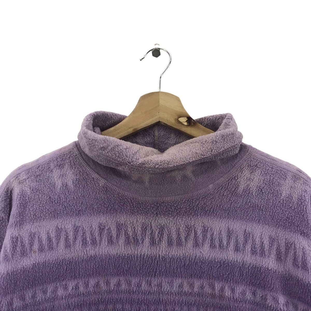 Vintage Vintage NORDICA SPORTSWEAR Turtleneck FleecePurpleSweatshirt Size US L / EU 52-54 / 3 - 2 Thumbnail