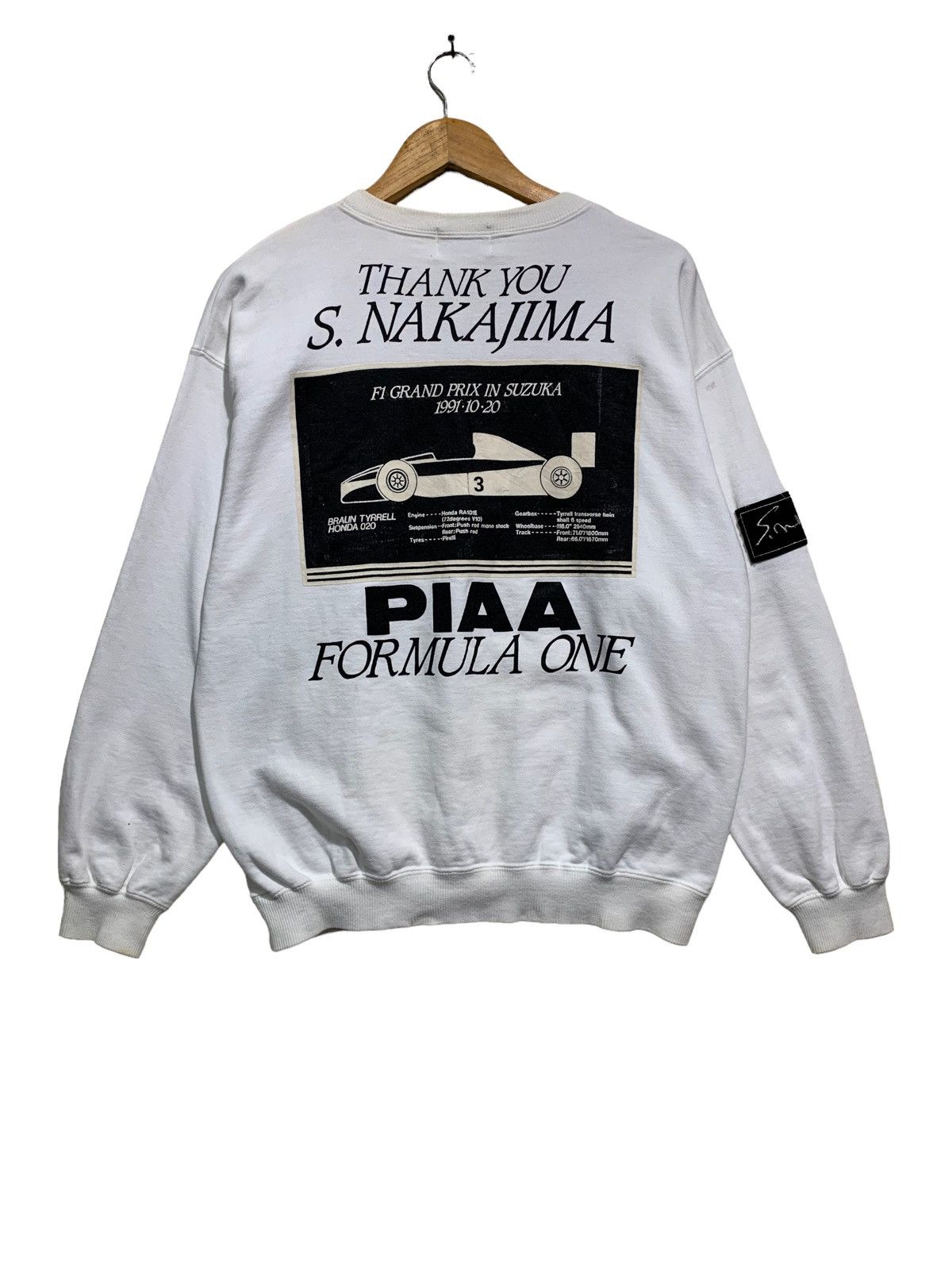 Formula 1 × Sports Specialties 🔥PIAA SPORTS S.NAKAJIMA CREWNECK SWEATSHIRTS Size US M / EU 48-50 / 2 - 1 Thumbnail