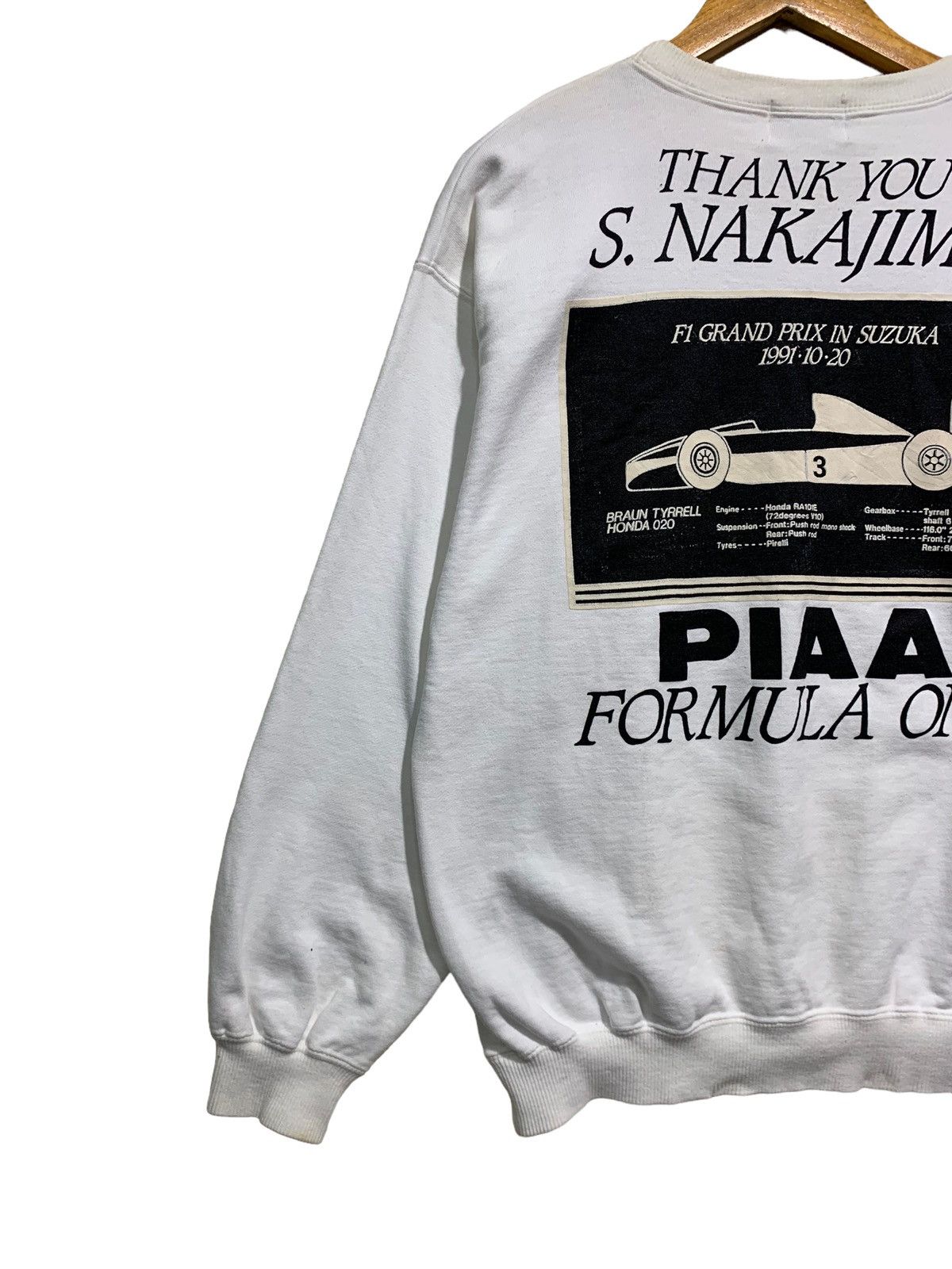 Formula 1 × Sports Specialties 🔥PIAA SPORTS S.NAKAJIMA CREWNECK SWEATSHIRTS Size US M / EU 48-50 / 2 - 2 Thumbnail