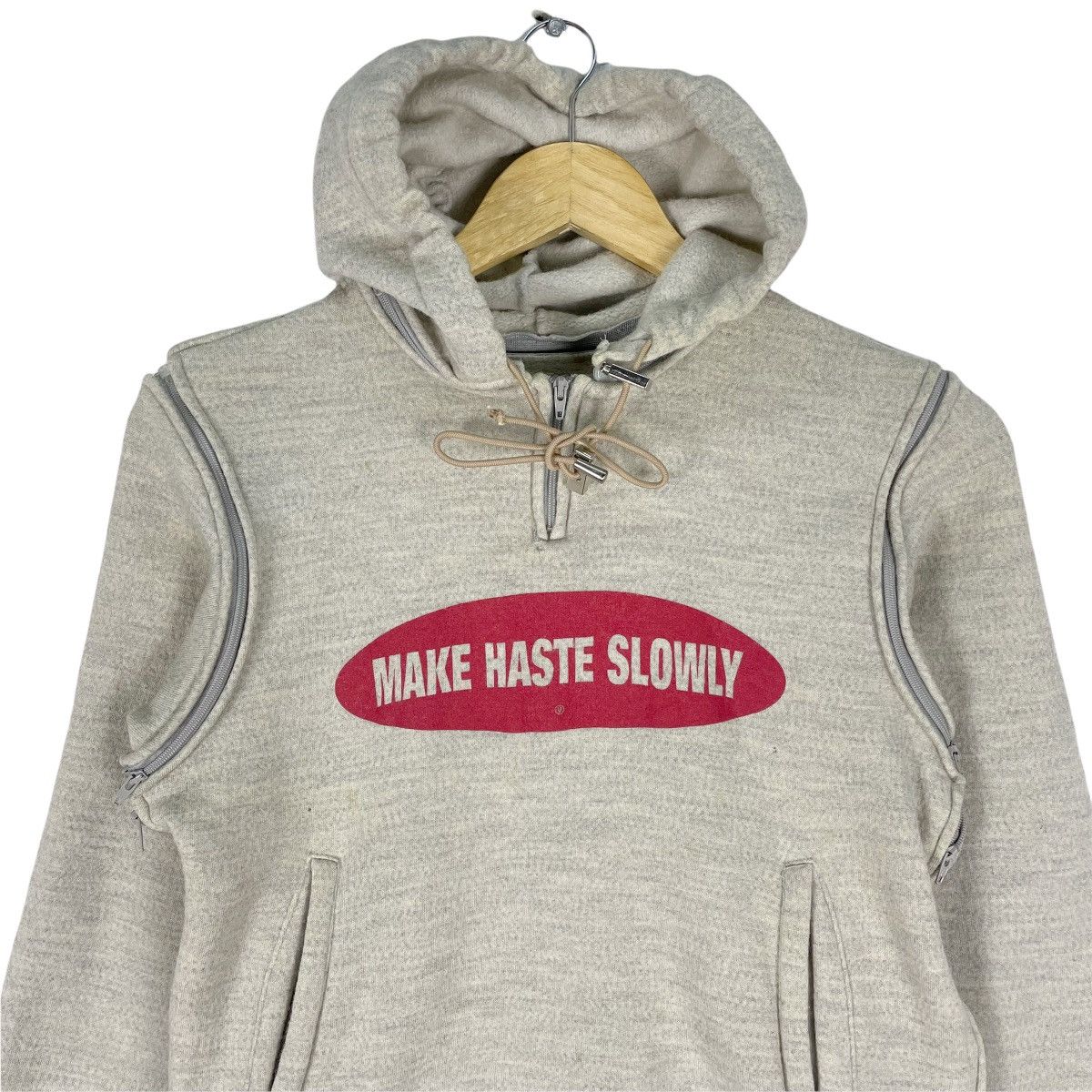 Undercover 🔥UNDERCOVER AW99 Make Haste Slowly Small Parts Hoodie Size US S / EU 44-46 / 1 - 5 Thumbnail