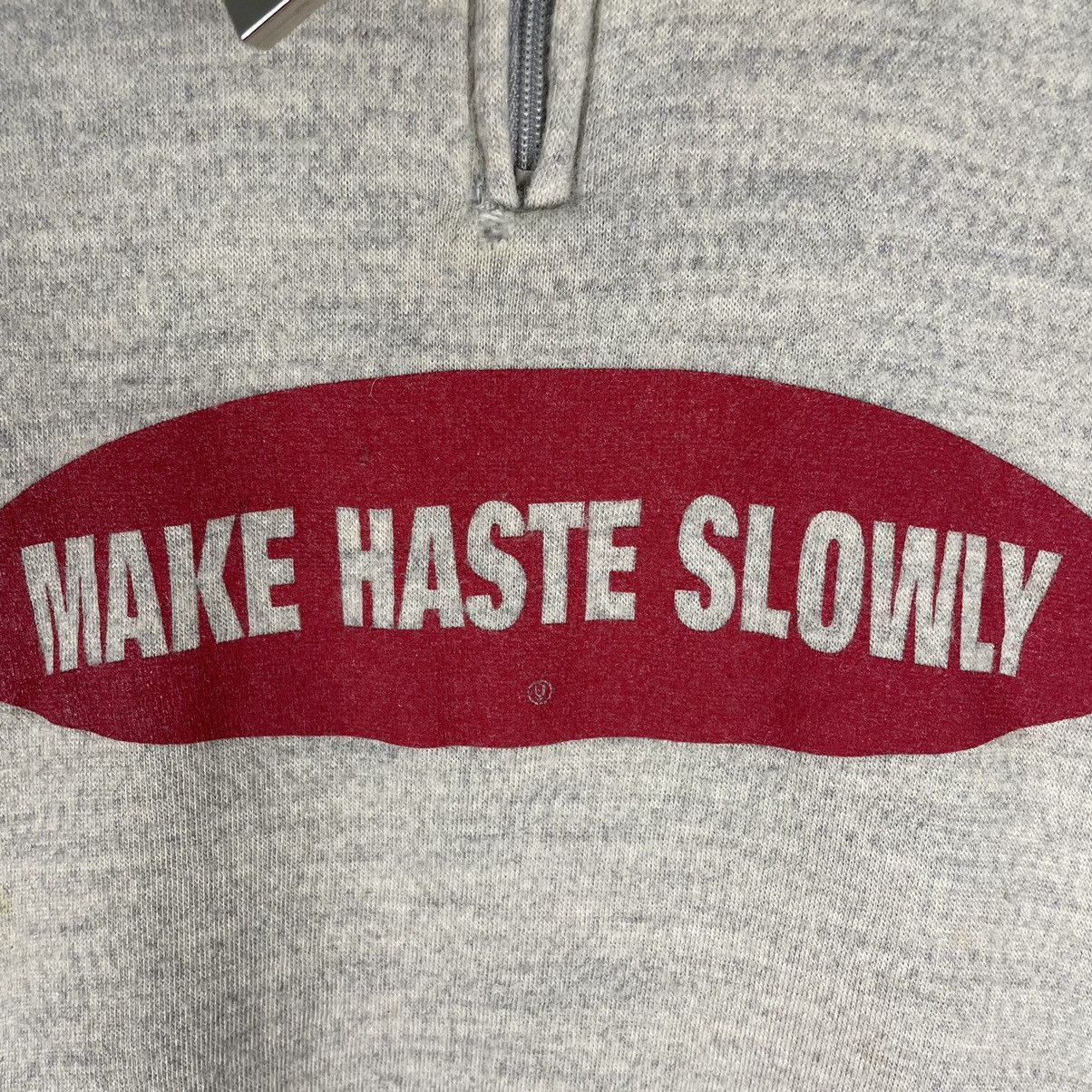 Undercover 🔥UNDERCOVER AW99 Make Haste Slowly Small Parts Hoodie Size US S / EU 44-46 / 1 - 8 Thumbnail