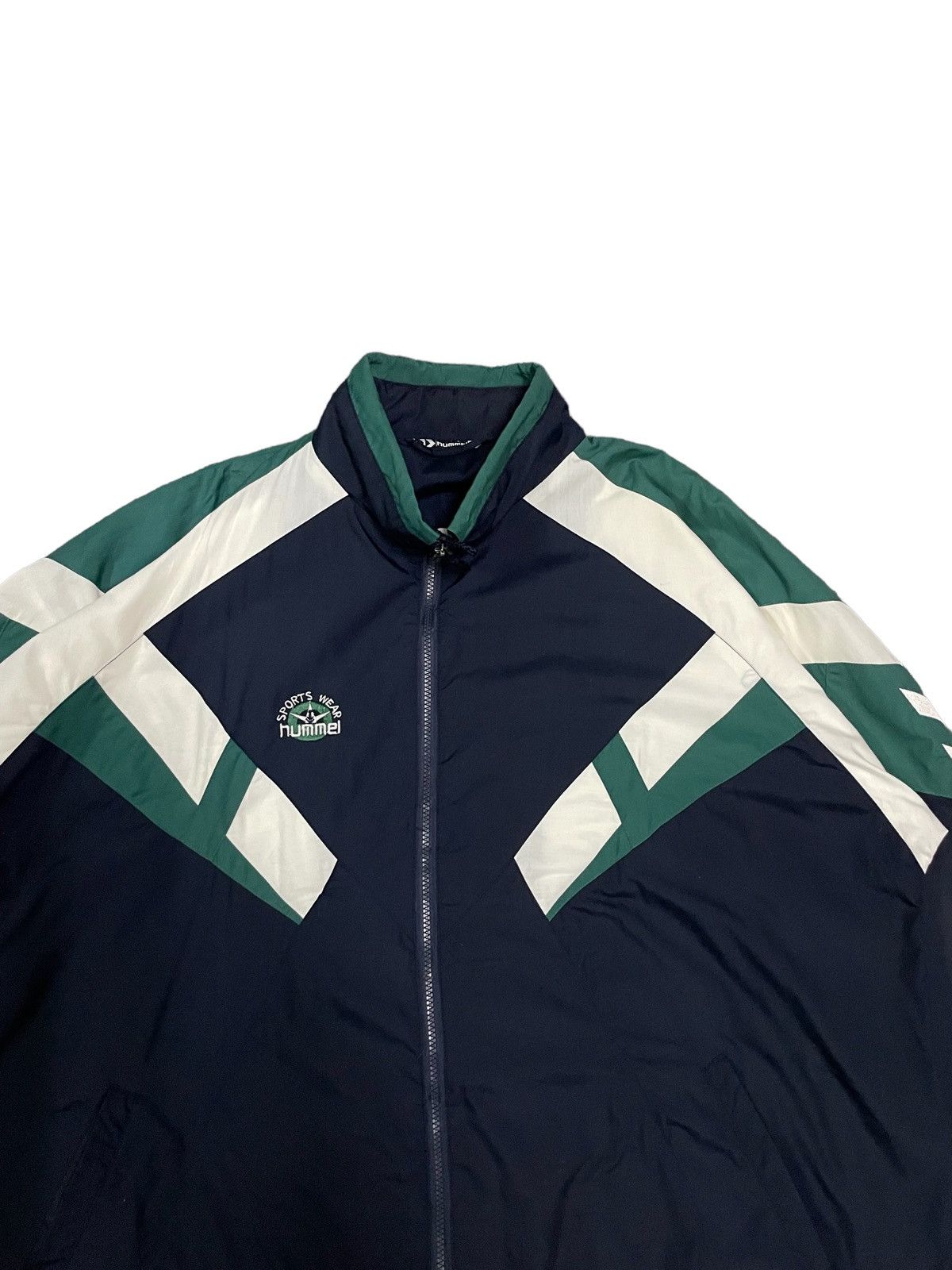 Hummel Hummel Retro Blockcore Style Oversize Jacket Size US XXL / EU 58 / 5 - 4 Thumbnail