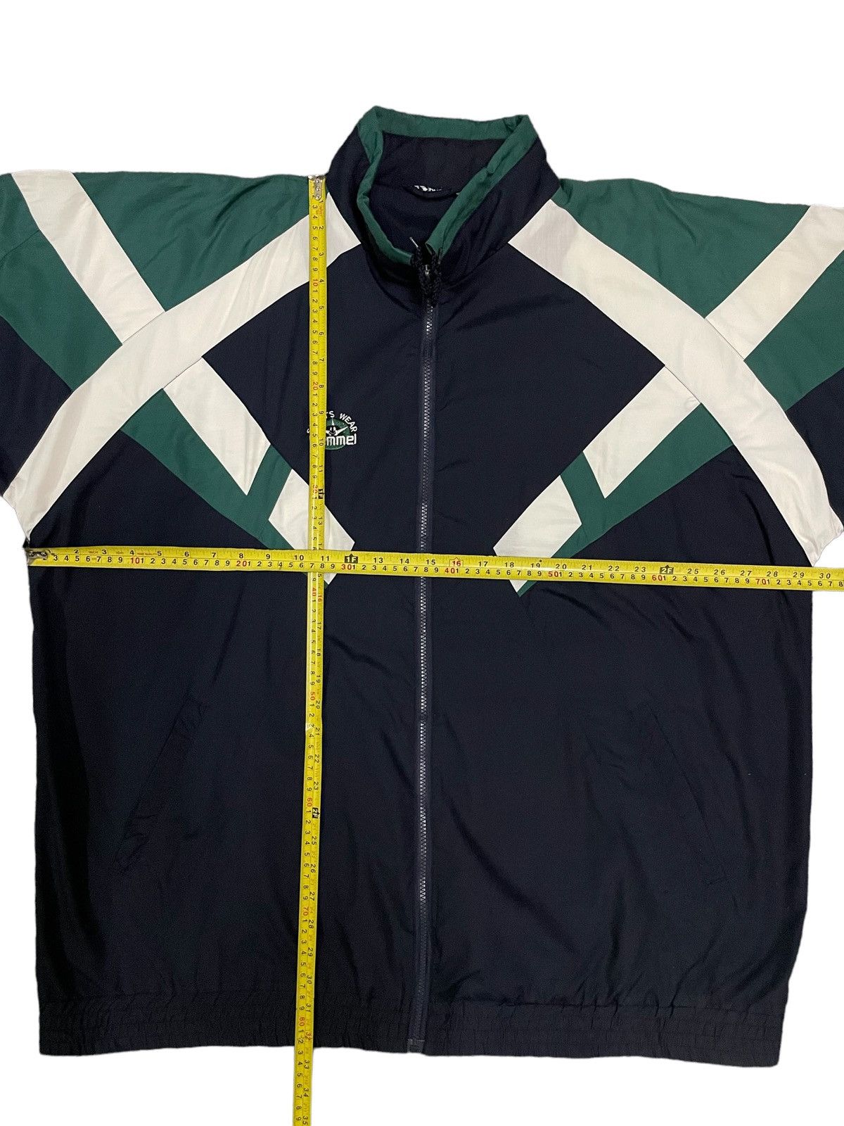 Hummel Hummel Retro Blockcore Style Oversize Jacket Size US XXL / EU 58 / 5 - 11 Thumbnail