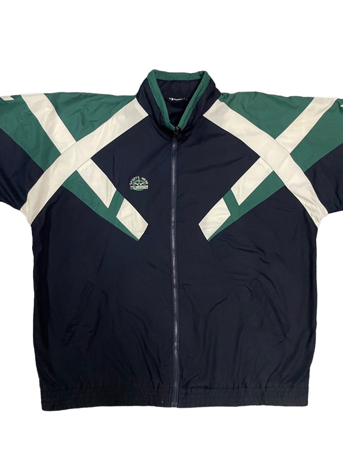 Hummel Hummel Retro Blockcore Style Oversize Jacket Size US XXL / EU 58 / 5 - 2 Thumbnail