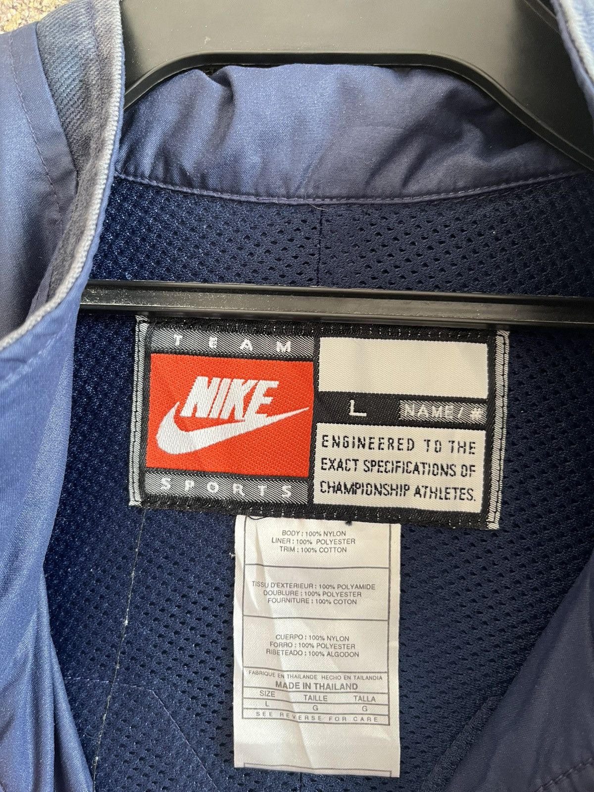 Vintage nike jc3 Size US L / EU 52-54 / 3 - 5 Thumbnail